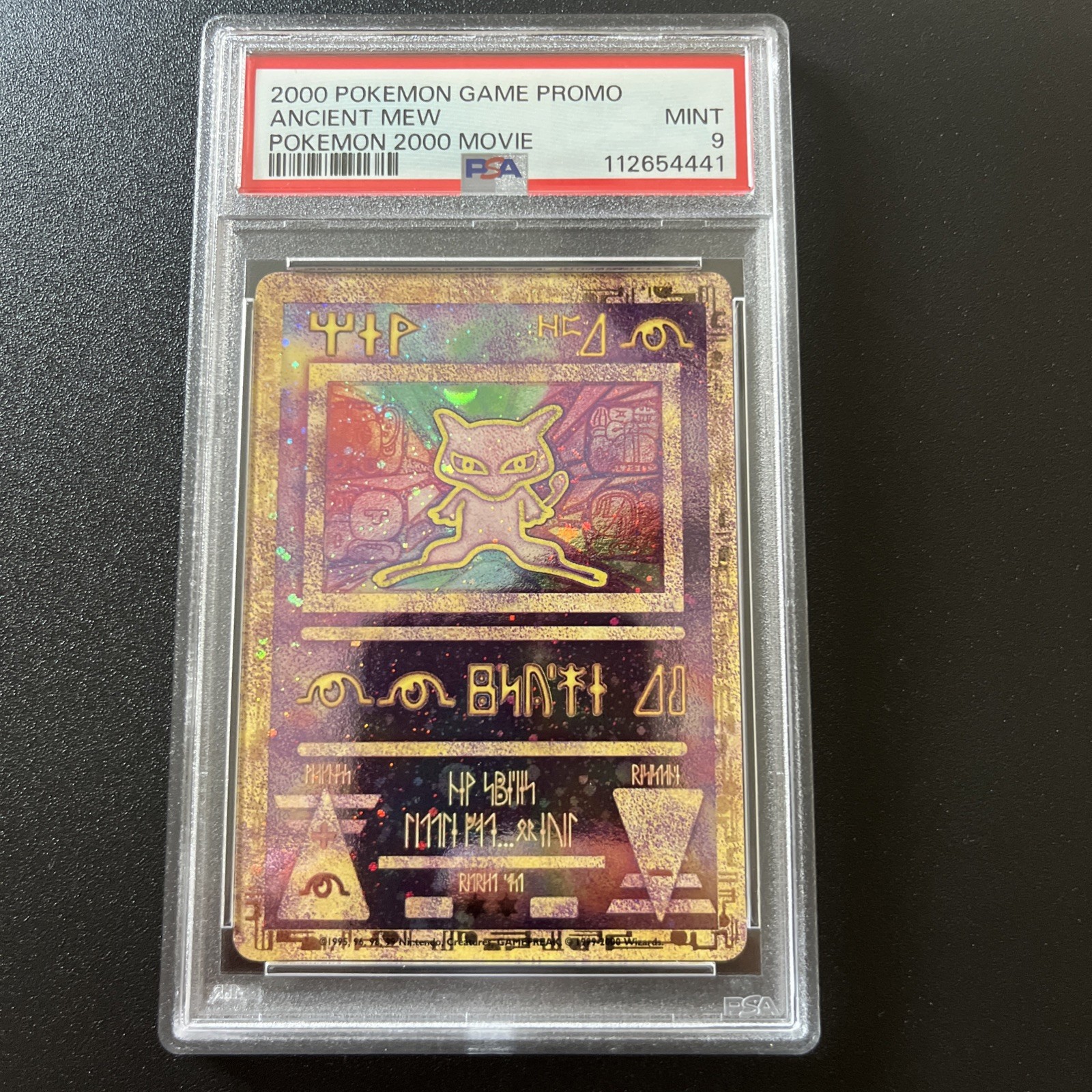Pokemon Card - PSA 9 Ancient Mew - 2000 Movie Promo Nintendo - MINT - PSA 9