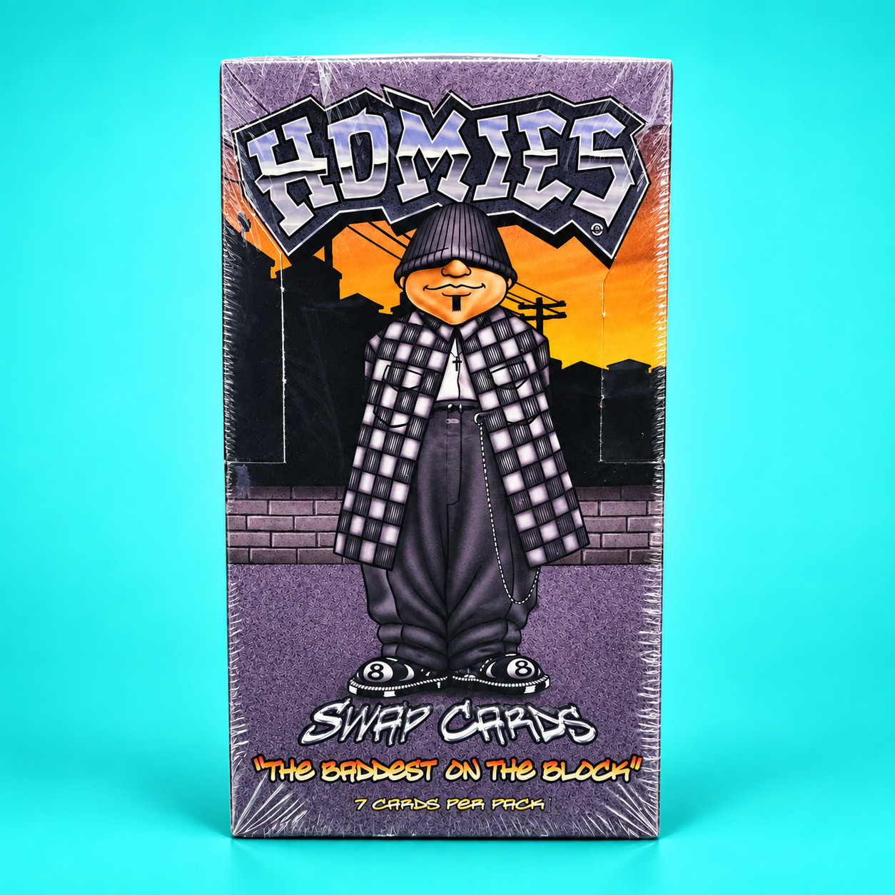 2004 HOMIES Swap Cards The Baddest on the Block Factory Sealed Trading Card Box