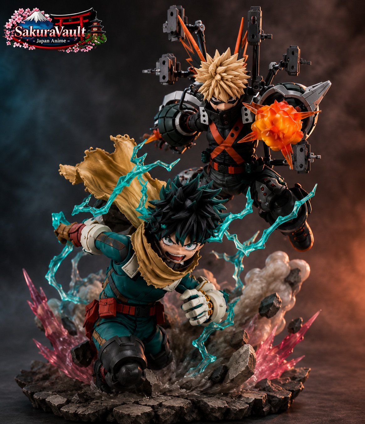 S.H.Figuarts My Hero Academia Deku Bakugo Plus Ultra Option Parts Set