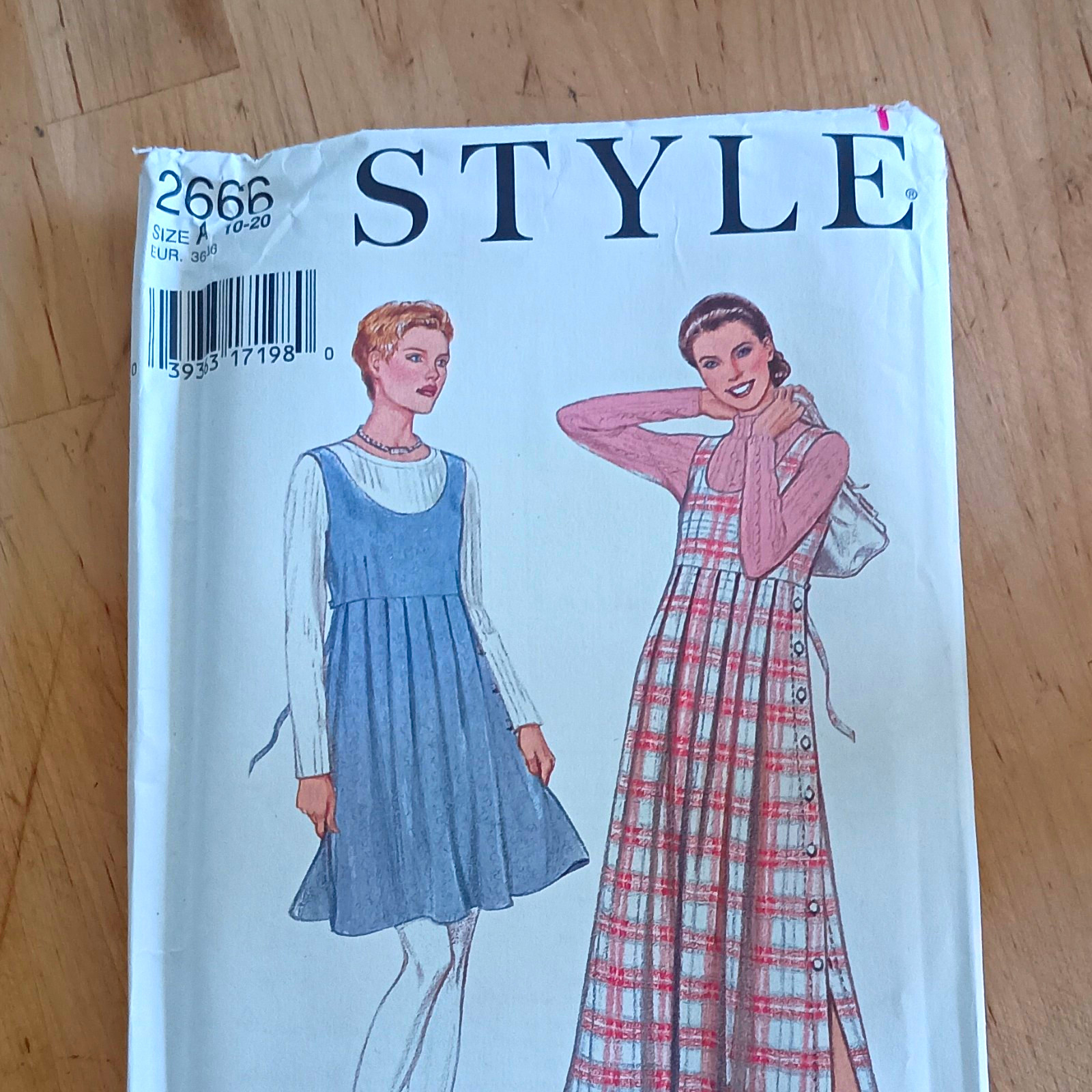 Style 2666 Misses/Women’s Dress Sewing Pattern A/B Size 10-20 Sportswear