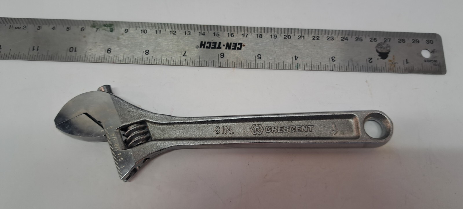 8” Inch Adjustable Crescent CRESENTOLGY Wrench 8” Inch Adjustable Crescent CRESENTOLGY Wrench