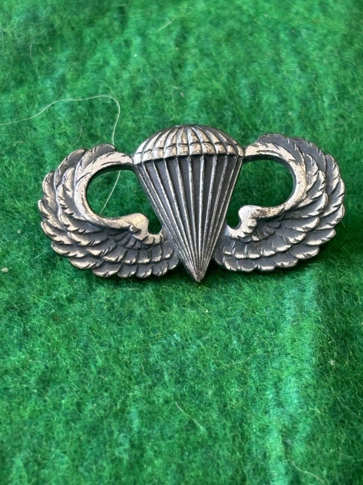 STERLING SILVER PARATROOPER JUMP WINGS