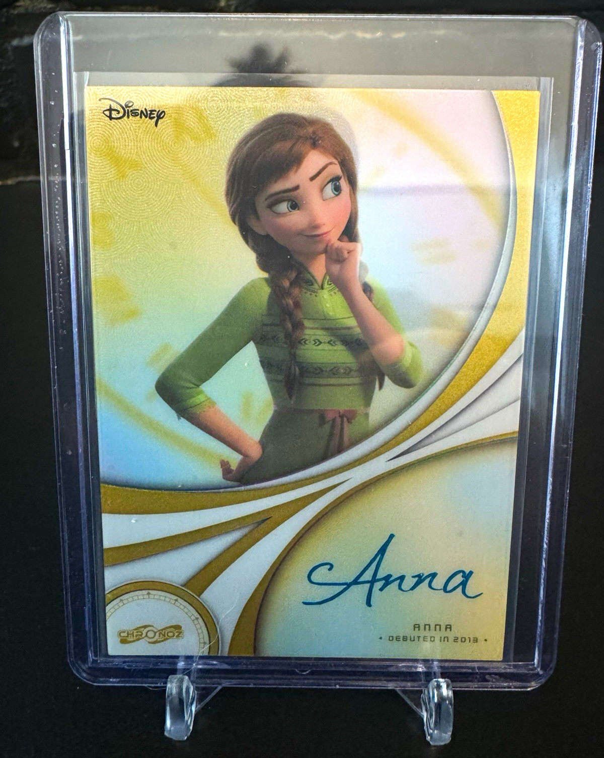 Anna Auto Script Art-Gold /10 CDL-SSG-40 02/10 CardFun 2026 ChronoZ Disney