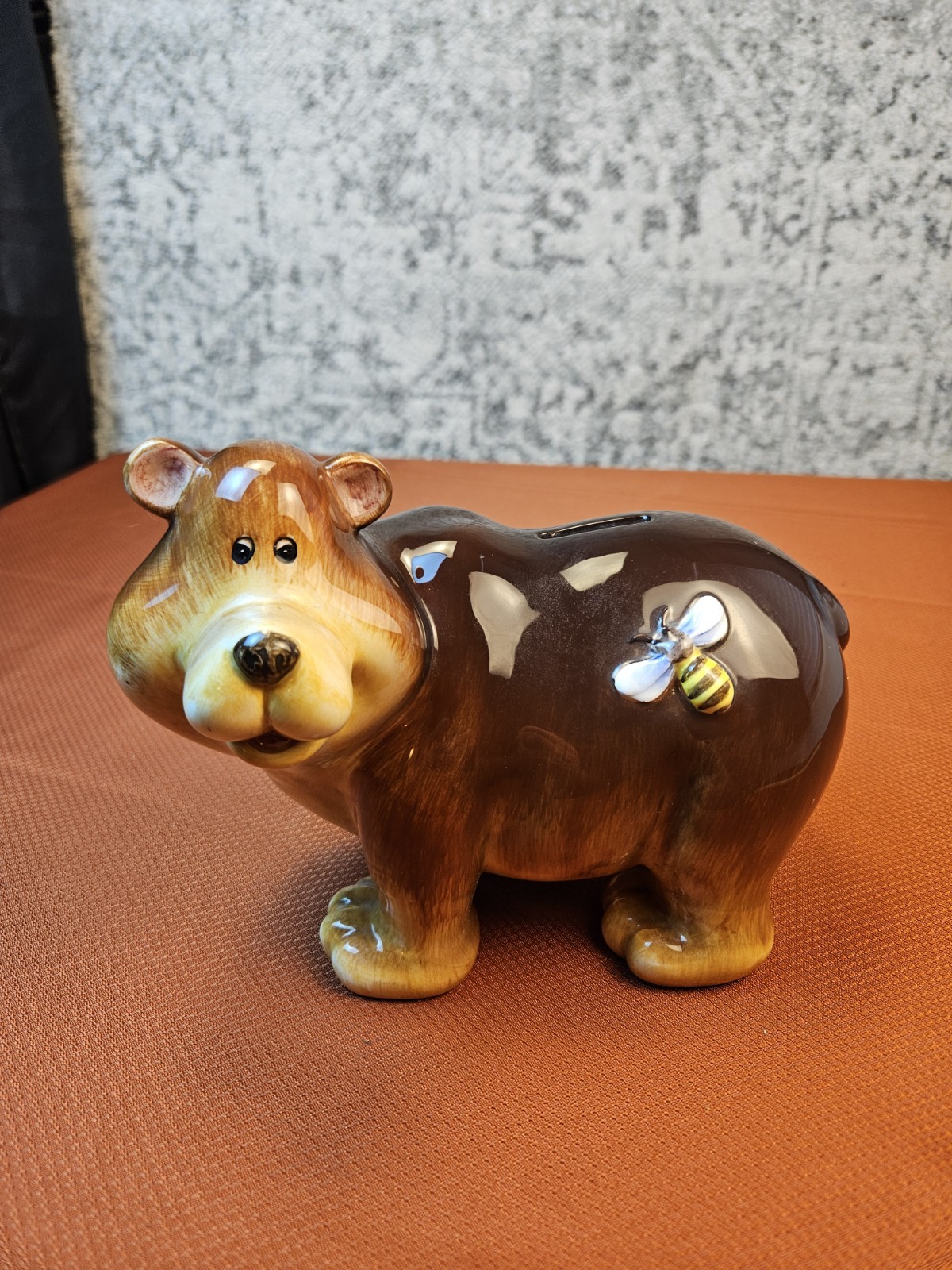Cute Ceramic Bear Bank 7x6