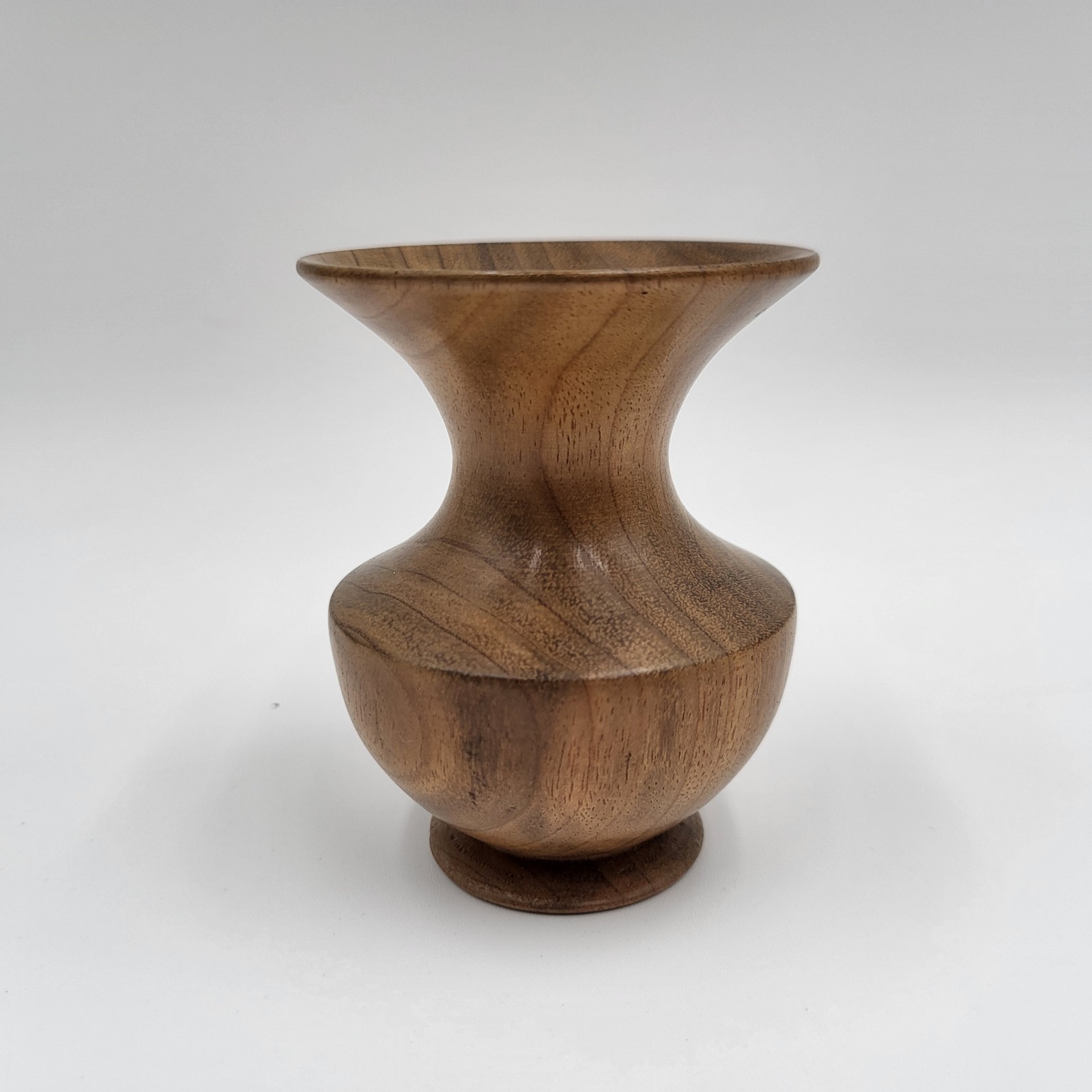 Vintage 1999 Myrtle Wood Vase Candle Holder 3\ Vintage 1999 Myrtle Wood Vase Candle Holder 3\