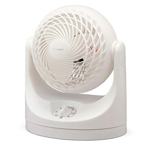 Iris Ohyama Circulator 8-tatami mat size Oscillating Macaron-shaped PCF-MKM15-W