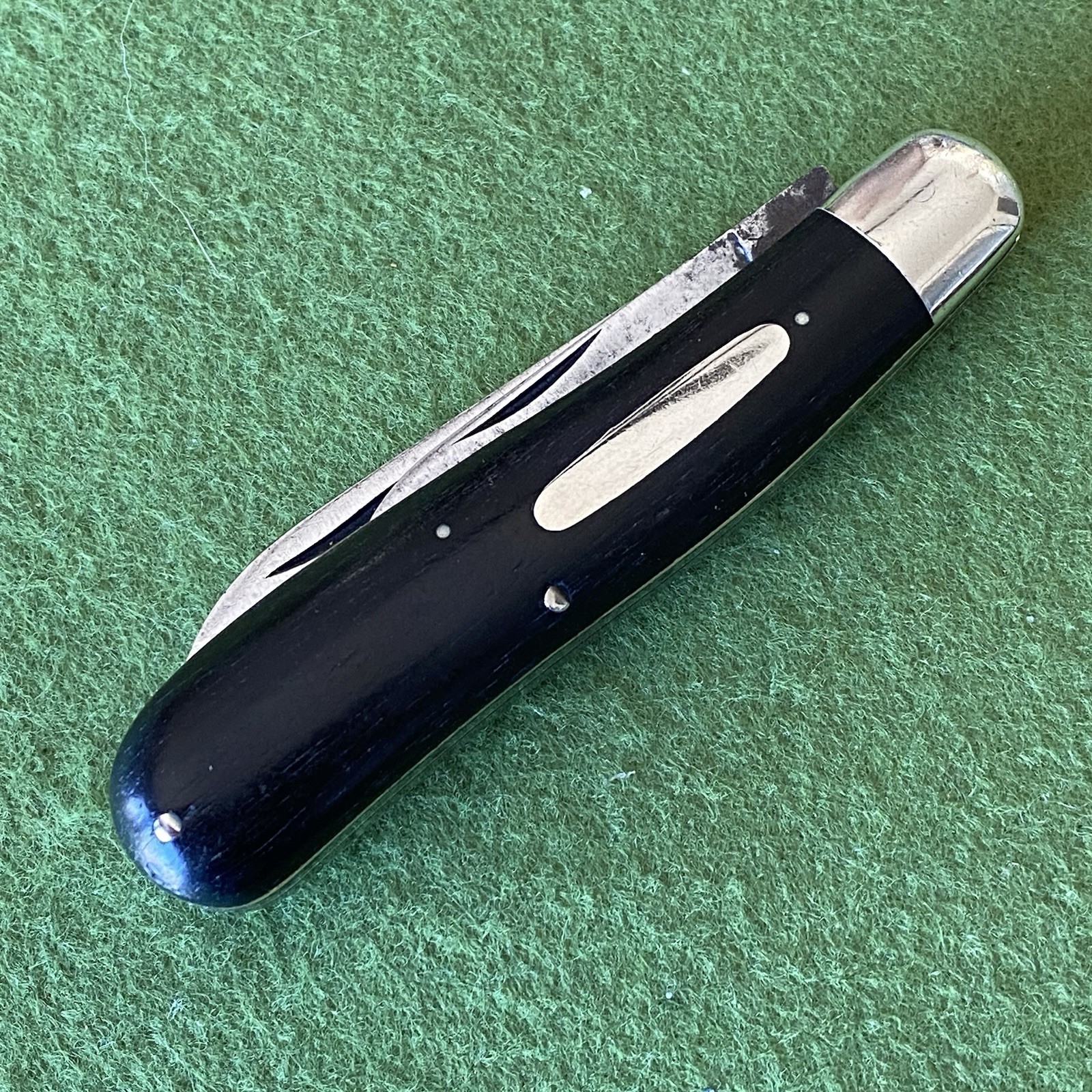 Old Vintage Holley Lakeville Conn Dogleg Jack Pocket Knife