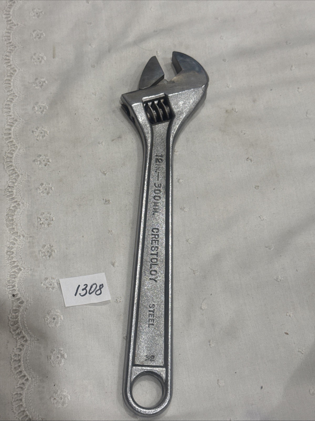 Vintage MFG By Crescent Tool Co Adjustable Wrench 12in-300 Mm USA