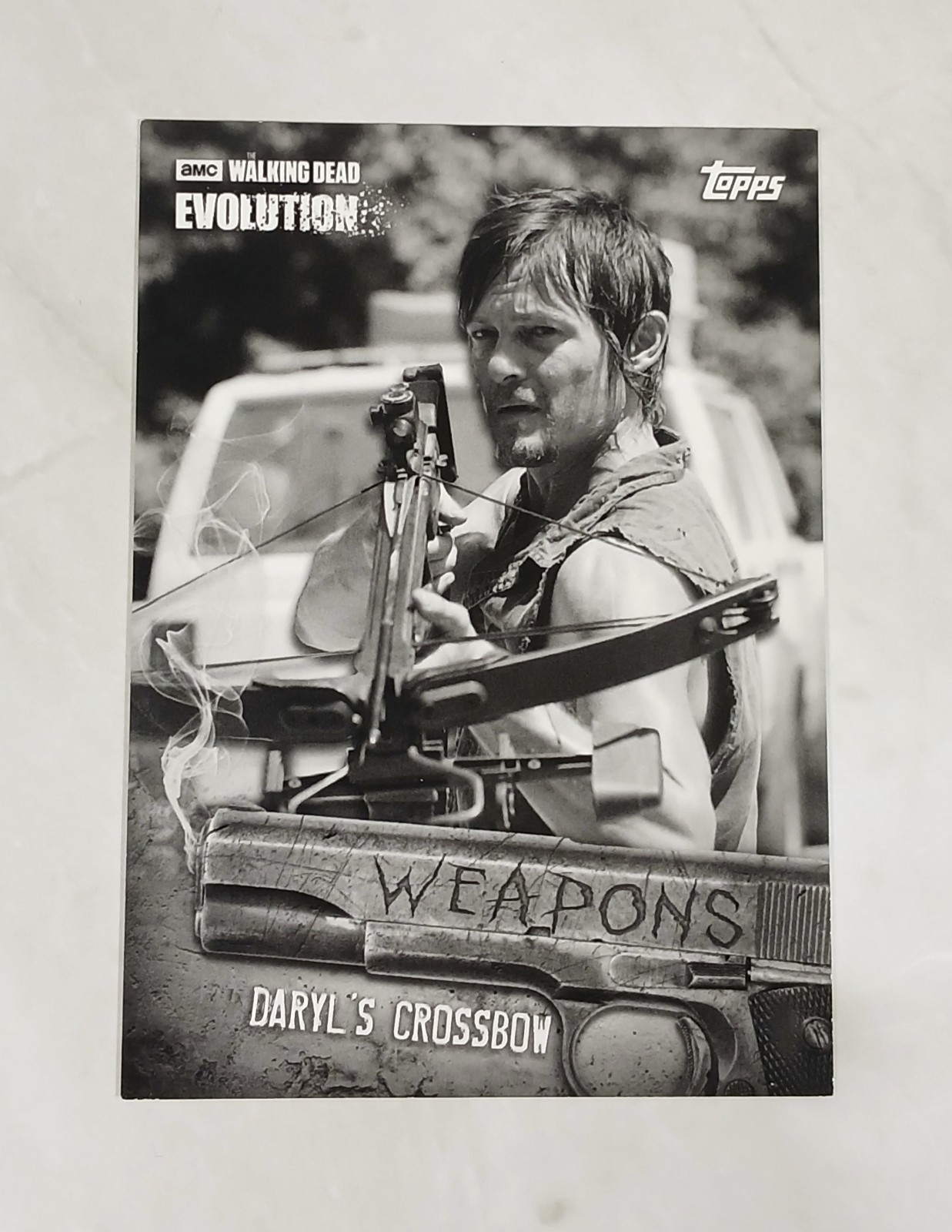 2017 Topps The Walking Dead Evolution Daryl Dixon /10 Weapons Crossbow 2017 Topps The Walking Dead Evolution Daryl Dixon /10 Weapons Crossbow