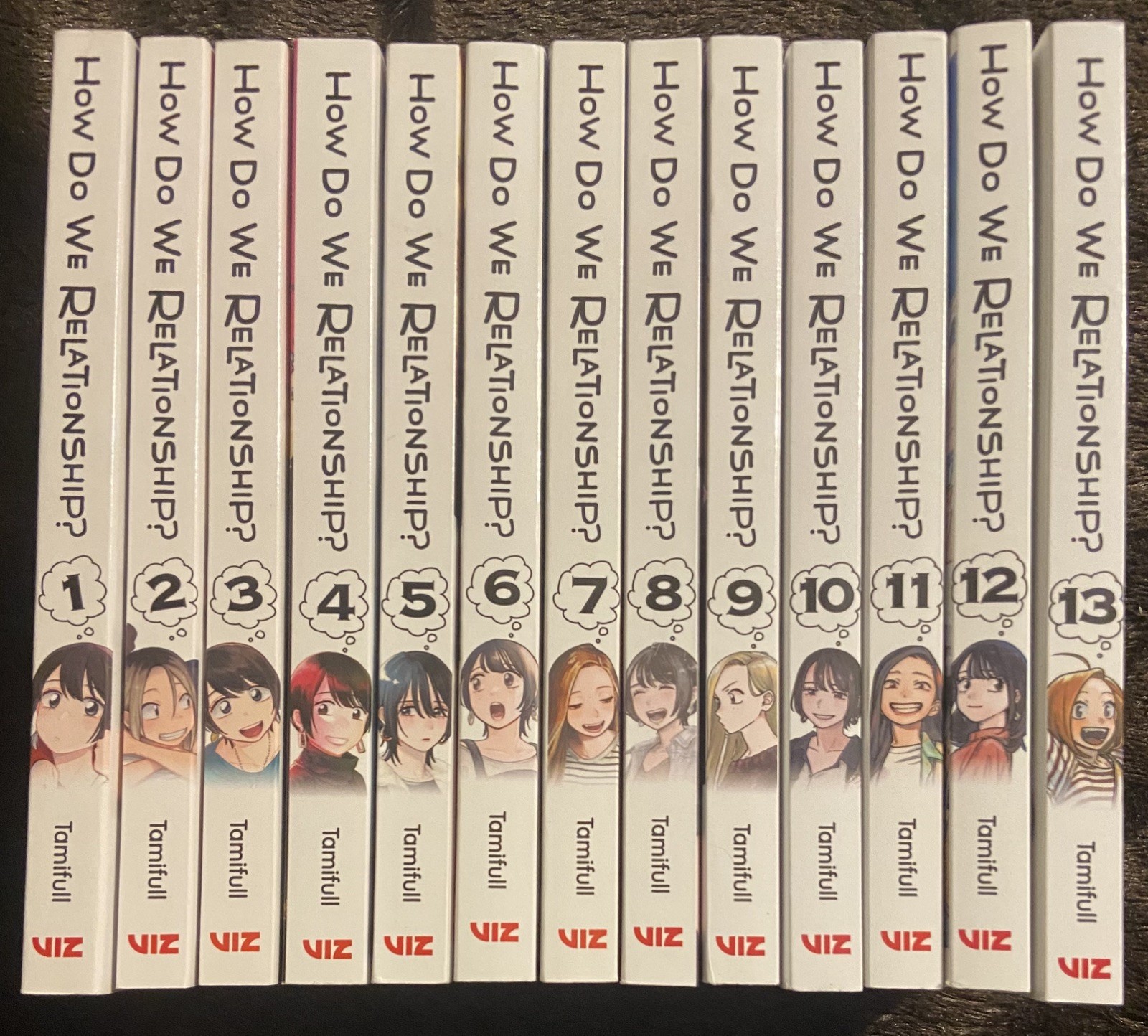 BRAND NEW Viz Media How Do We Relationship? Vol 1-13 English Manga Set
