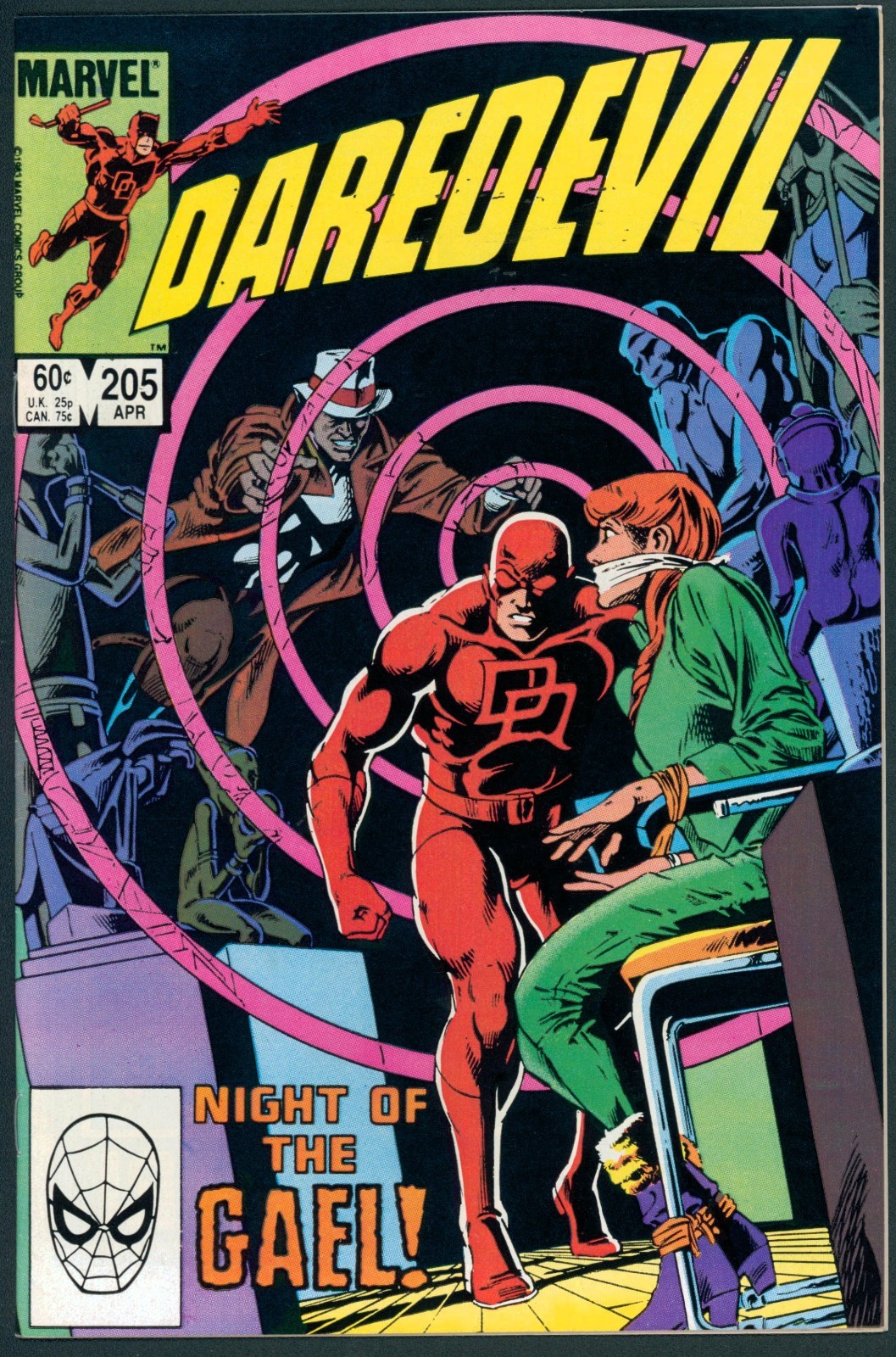 Daredevil 205 NM- 9.2 Marvel 1984 Daredevil 205 NM- 9.2 Marvel 1984