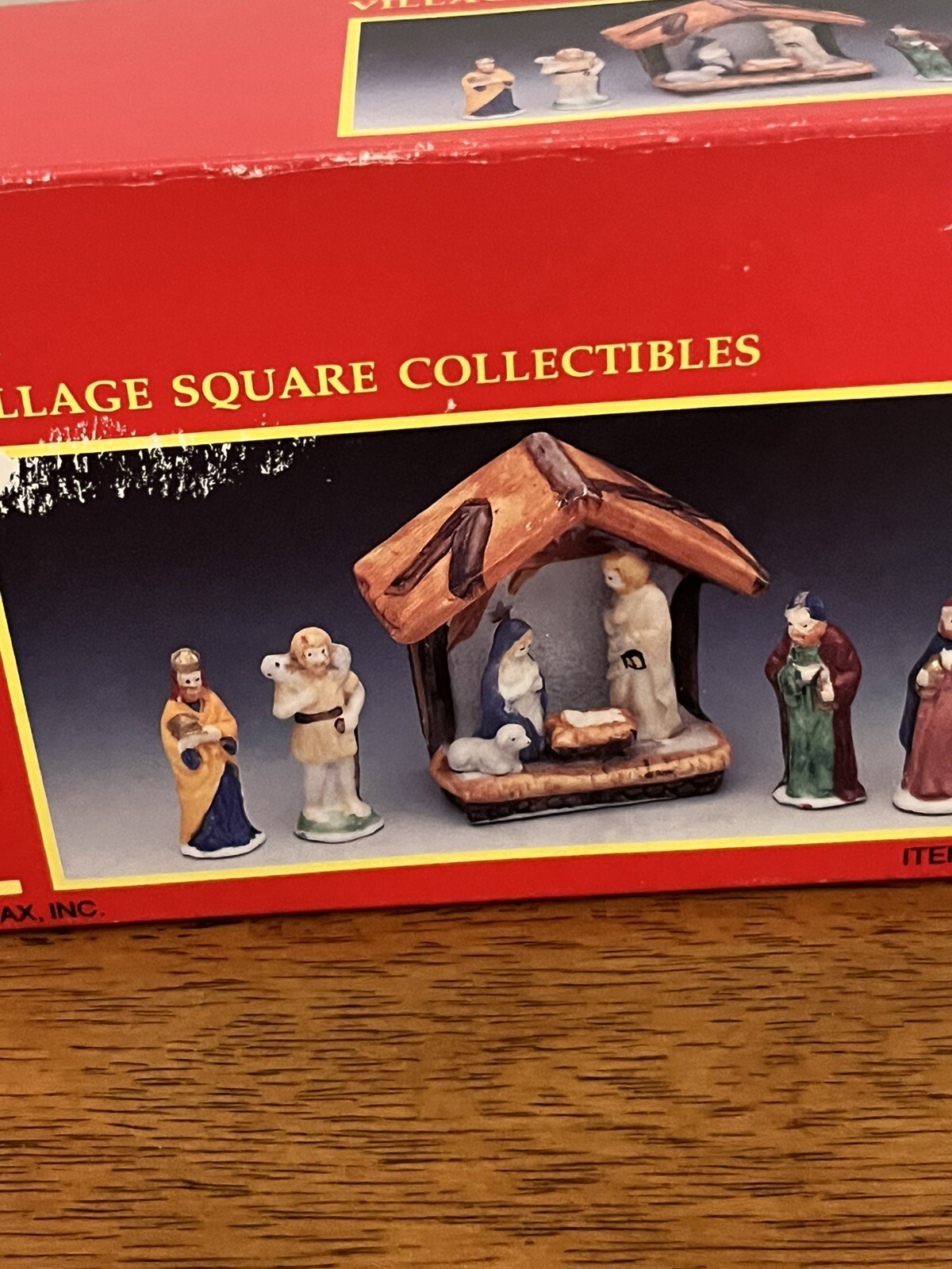 Vtg/Miniature/Nativity Set/ NIB