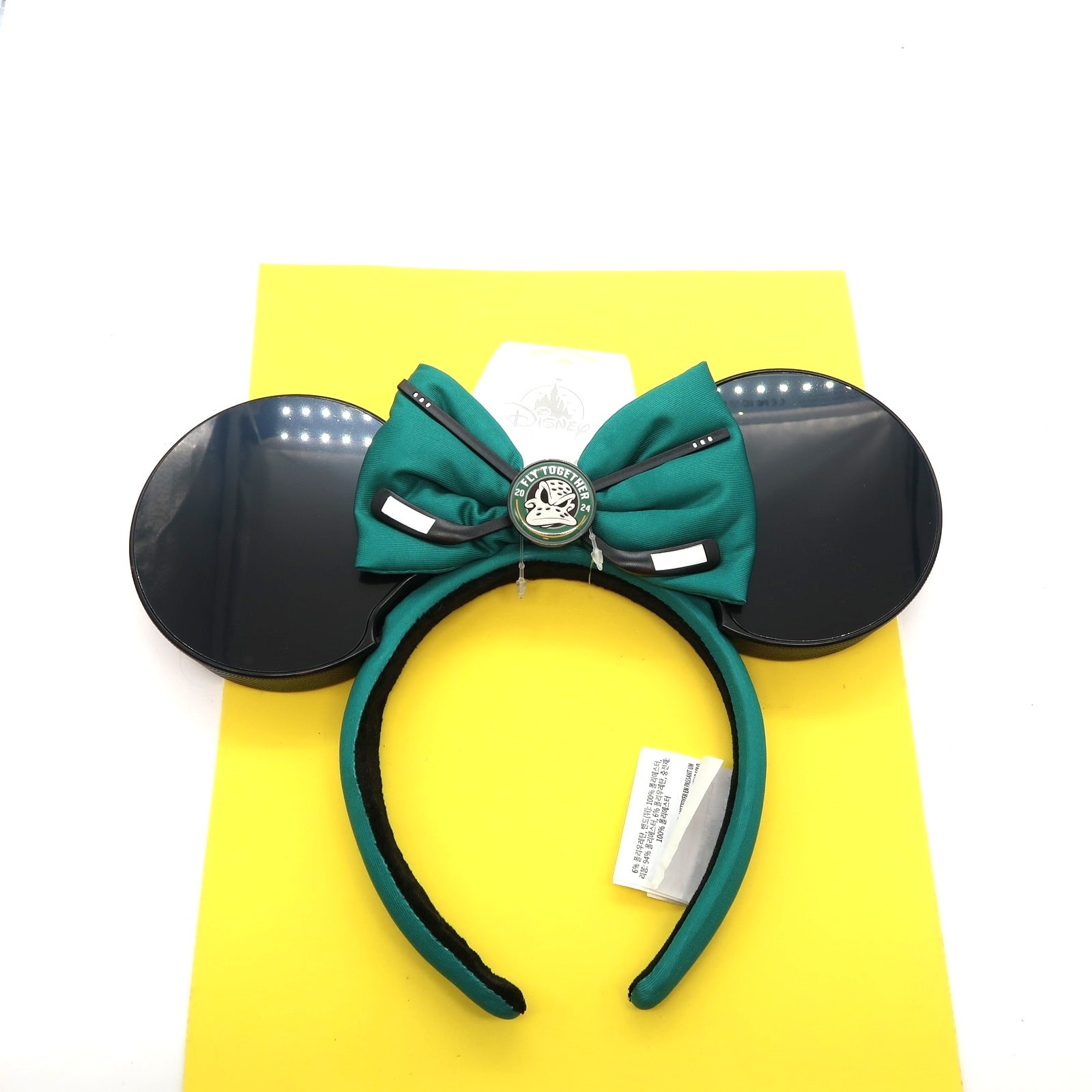 2024 Disneyland Anaheim Ducks Days Ears NWT Mickey Minnie NHL Hockey Headband