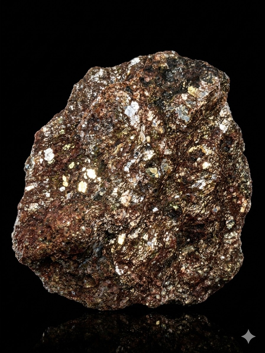 High-Mica Shimmering Mineral Specimen, Georgia USA - Raw Rough Crystal