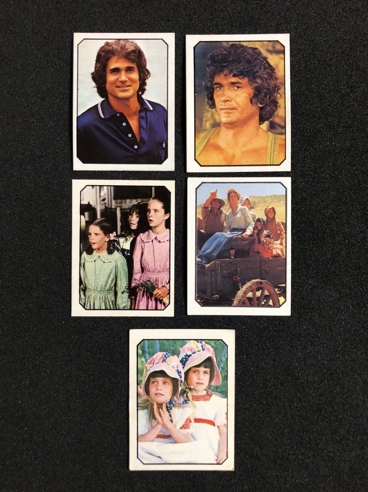 1976 Little House on the Prairie Michael Landon Cards Extremely RARE 0821