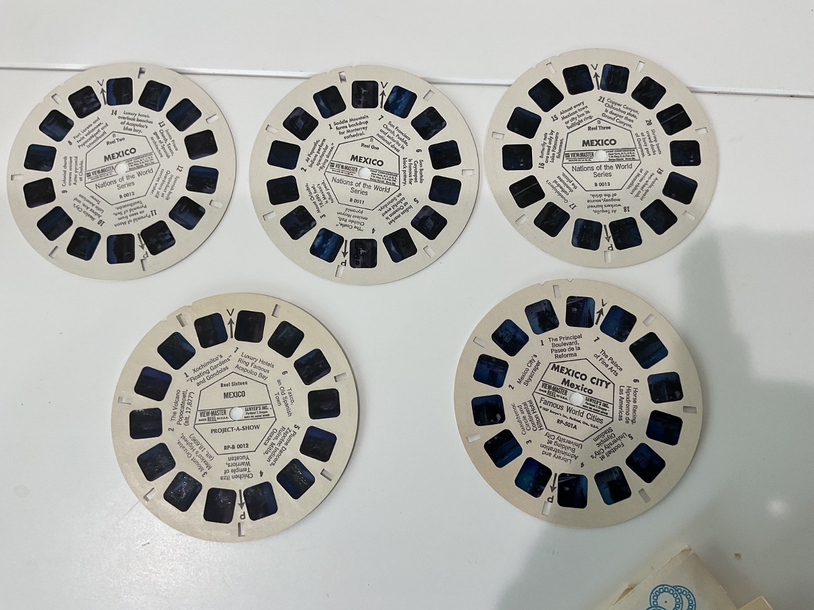 Vintage View-Master Various travel slides 18 Reels Vintage View-Master Various travel slides 18 Reels