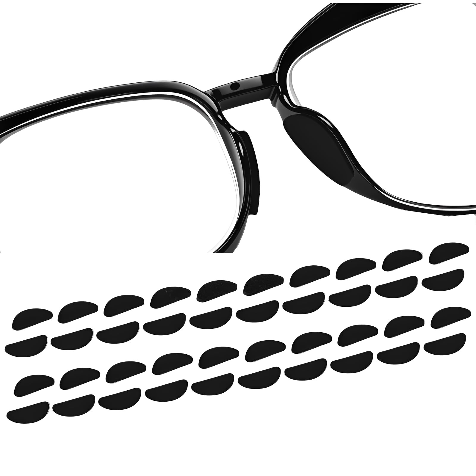 Compatible with Ray-Ban Wayfarer 20 pieces of 1mm wide nose pads, 20pairs Compatible with Ray-Ban Wayfarer 20 pieces of 1mm wide nose pads, 20pairs