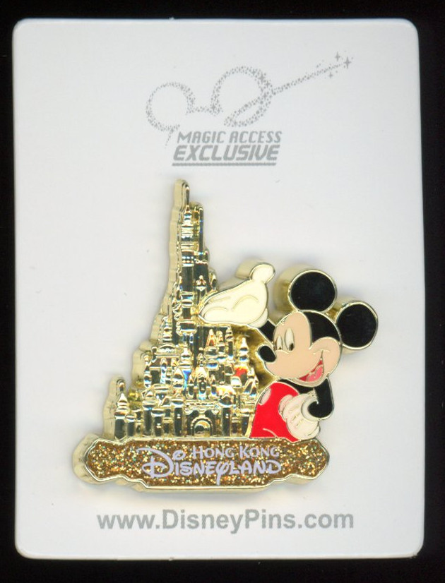 2021 HKDL Hong Kong Castle Mickey Mouse Disney Pin