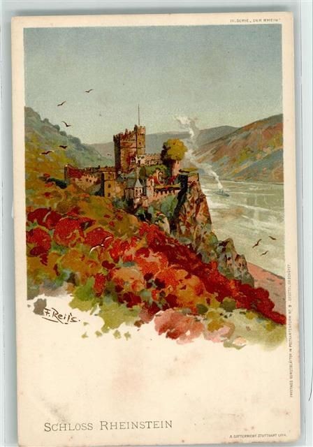 W6531 Trechtingshausen Castle Rheinstein III Series \ W6531 Trechtingshausen Castle Rheinstein III Series \