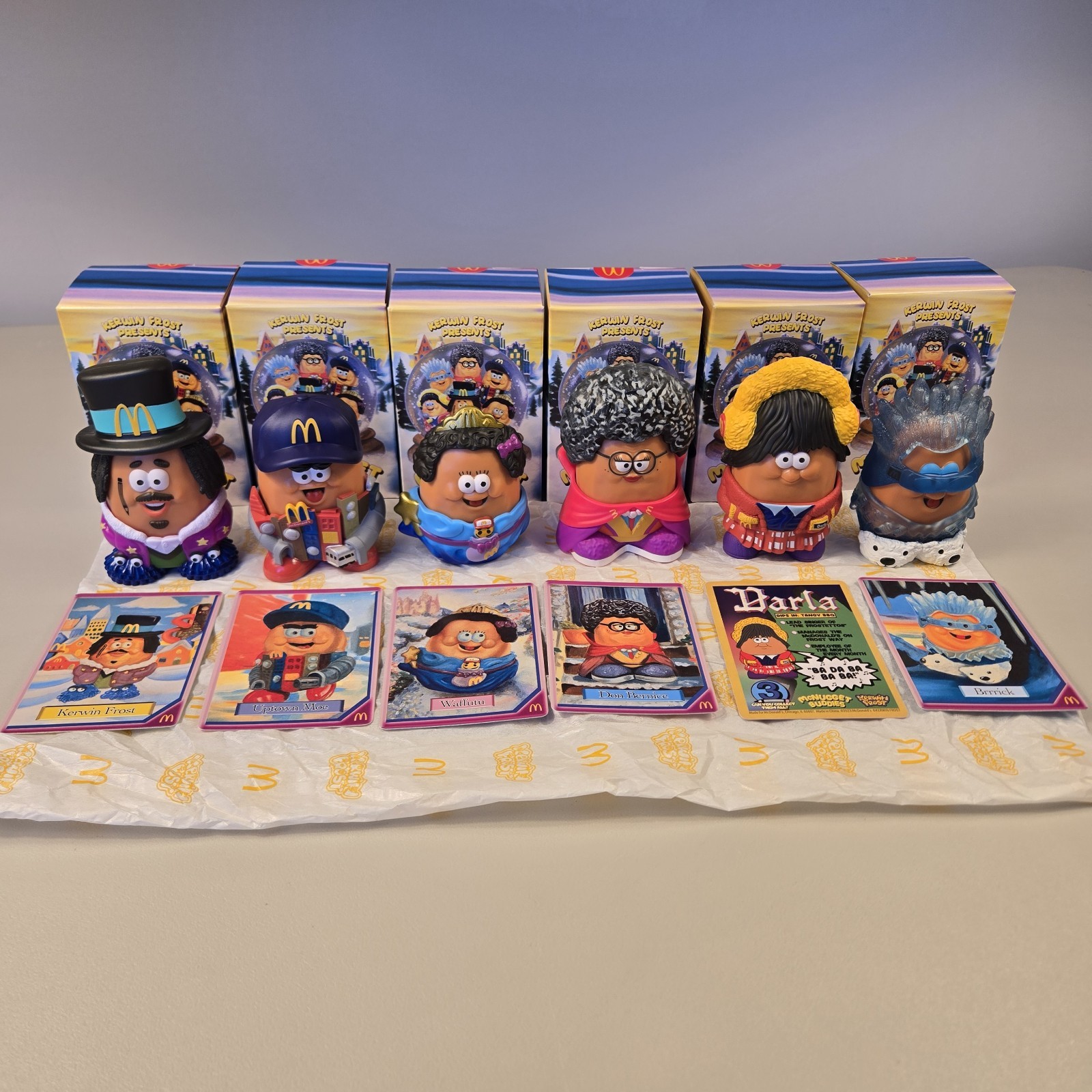 McDonald’s McNugget Buddies 2023 NEW FULL SET Of Six Kerwin Frost Complete