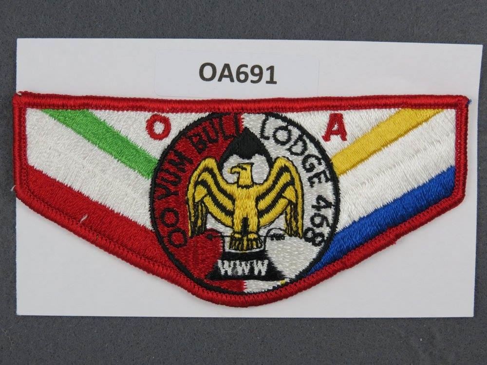 OA Lodge 468 Oo Yum Buli Red Border Mount Diablo