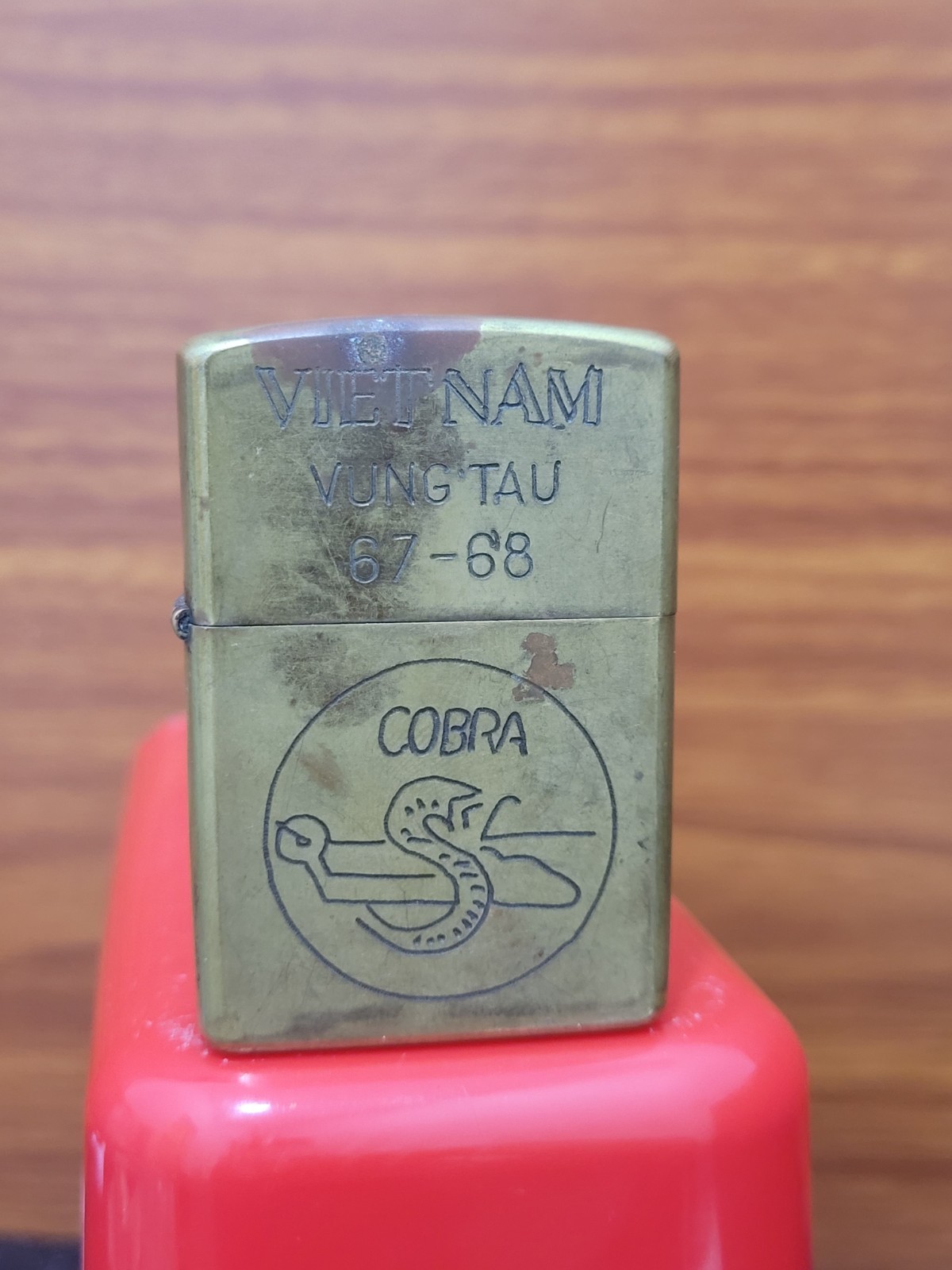 Vintage 1967-68 Zippo Lighter Vietnam War \