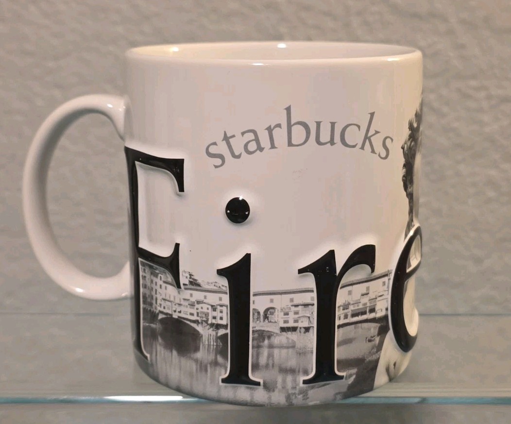 🔥Starbucks Firenze II Coffee Cup Italian 2003 Collector Series🔥 🔥Starbucks Firenze II Coffee Cup Italian 2003 Collector Series🔥