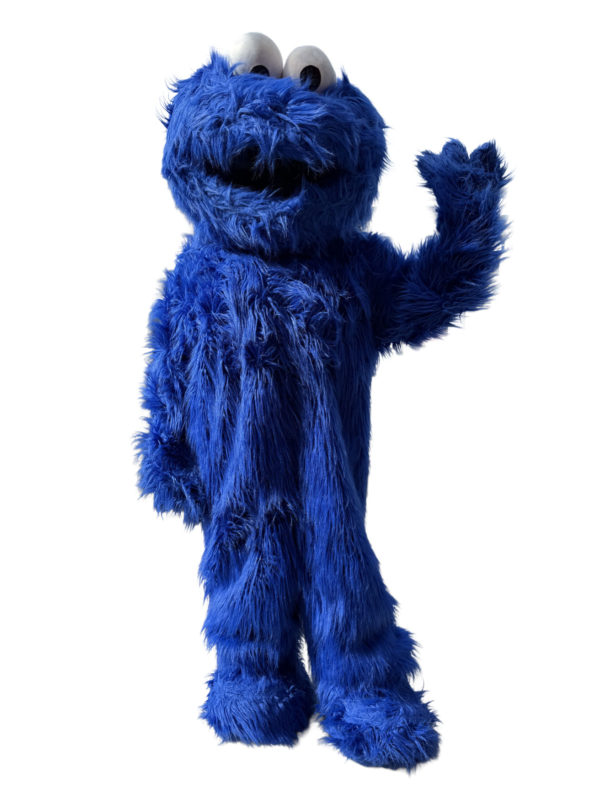 Sesame Street Cookie Monster Muppet Mascot Big-Head Adult Costume Sesame Street Cookie Monster Muppet Mascot Big-Head Adult Costume