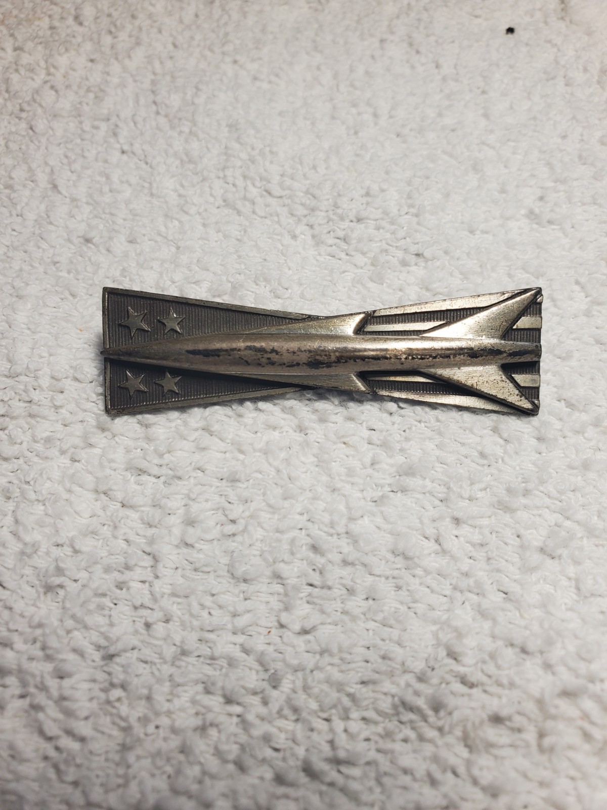 *N.S. Meyer Inc Sterling Silver U.S. Air Force Rocket Missile Missileman 1960\'s 