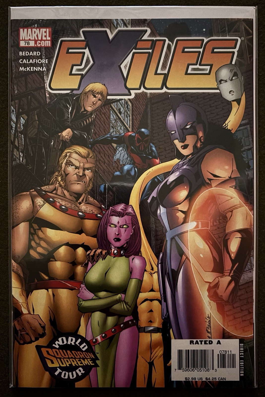 Exiles (2001 Series) #78 - Squadron Supreme (Marvel Comics)