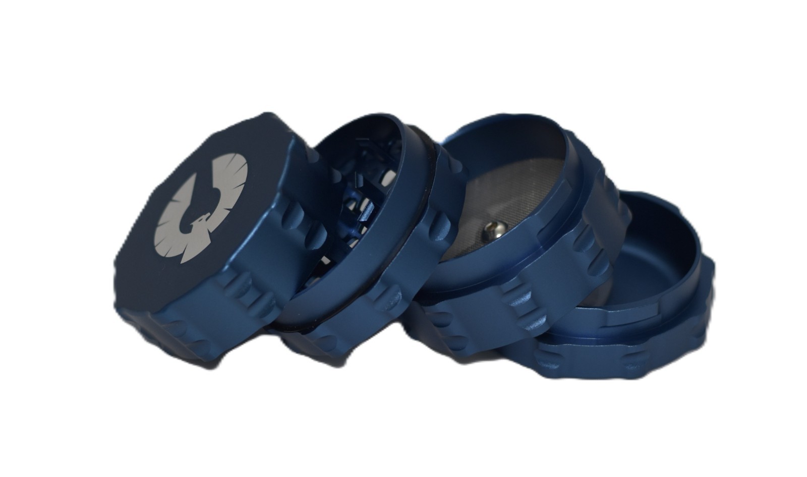 Phoenician - Medium 4 Piece Blue Grinder Authentic