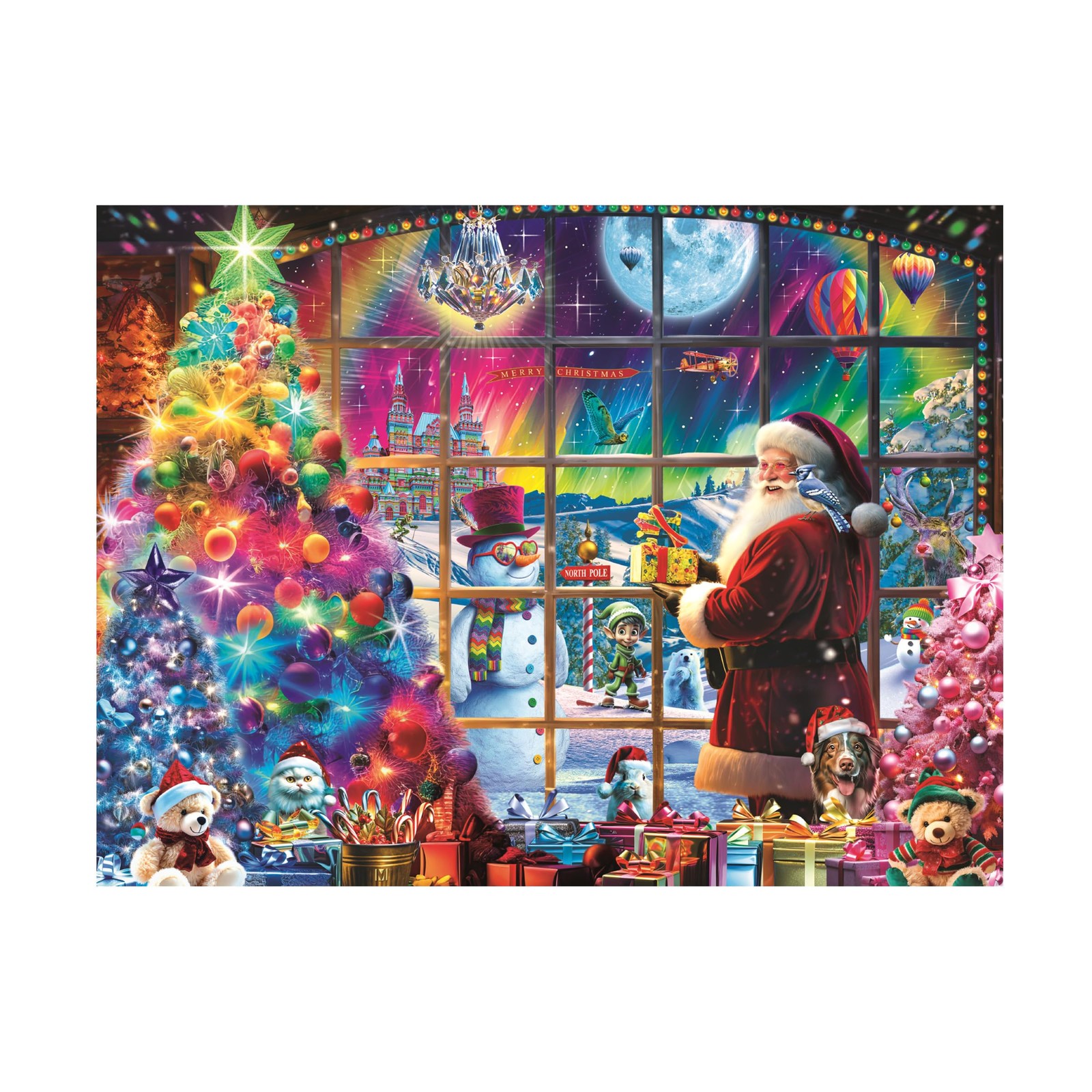 Trademark Fine Art Canvas Wall Art - Michael David Ward \'magical Christmas\'