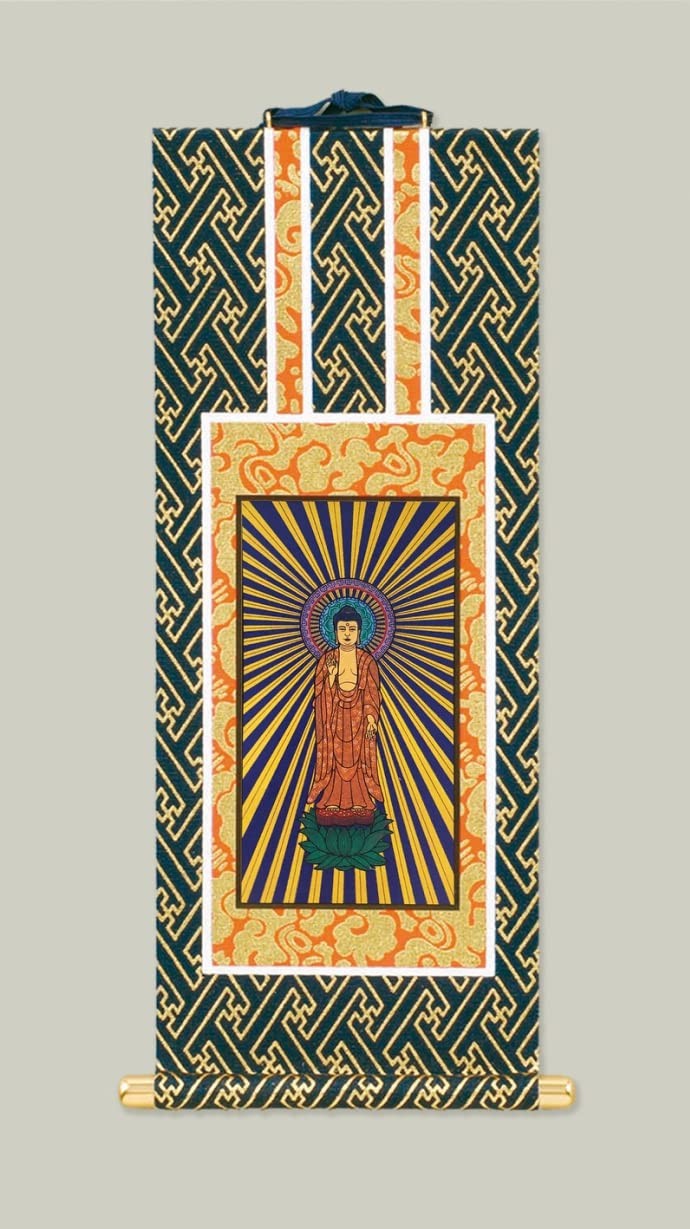 Isemura Kyoto Buddhist Altars - Principal Image Hanging Scroll, Amida Nyorai