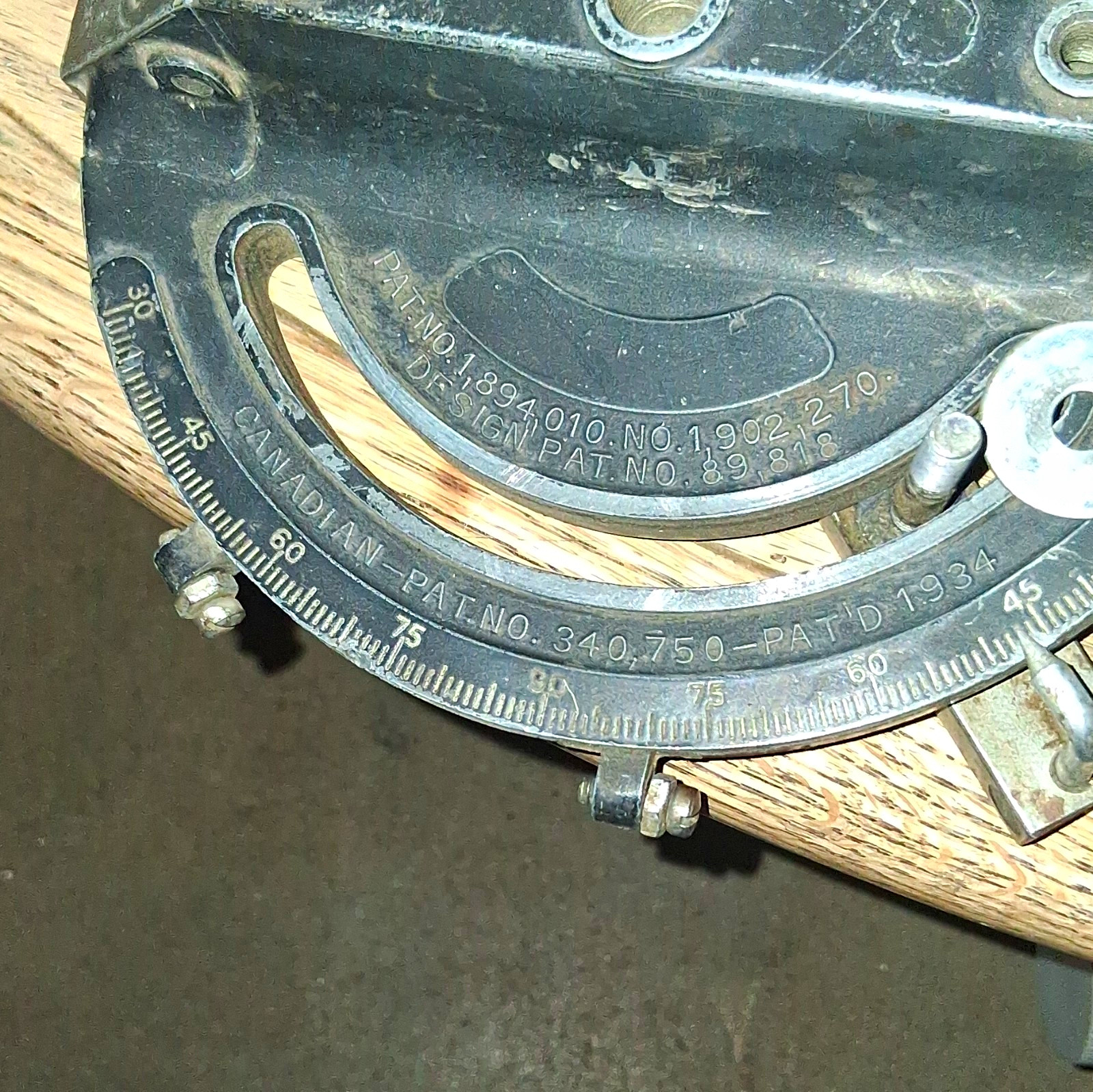 Vintage Original  Delta/Milwaukee Miter Gauge in Phoenix