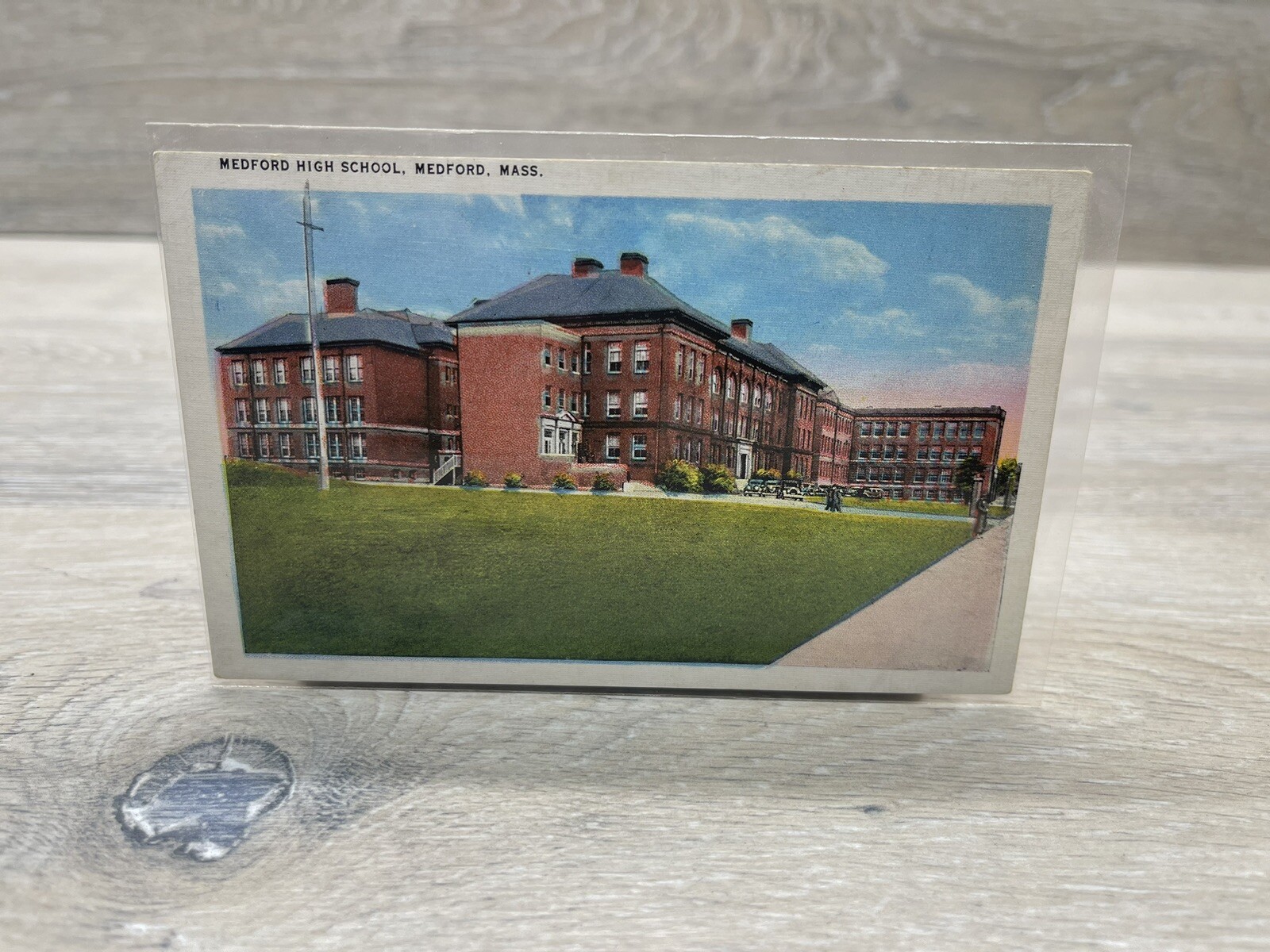 c1920\'s Medford High School Medford Massachusetts MA Postcard