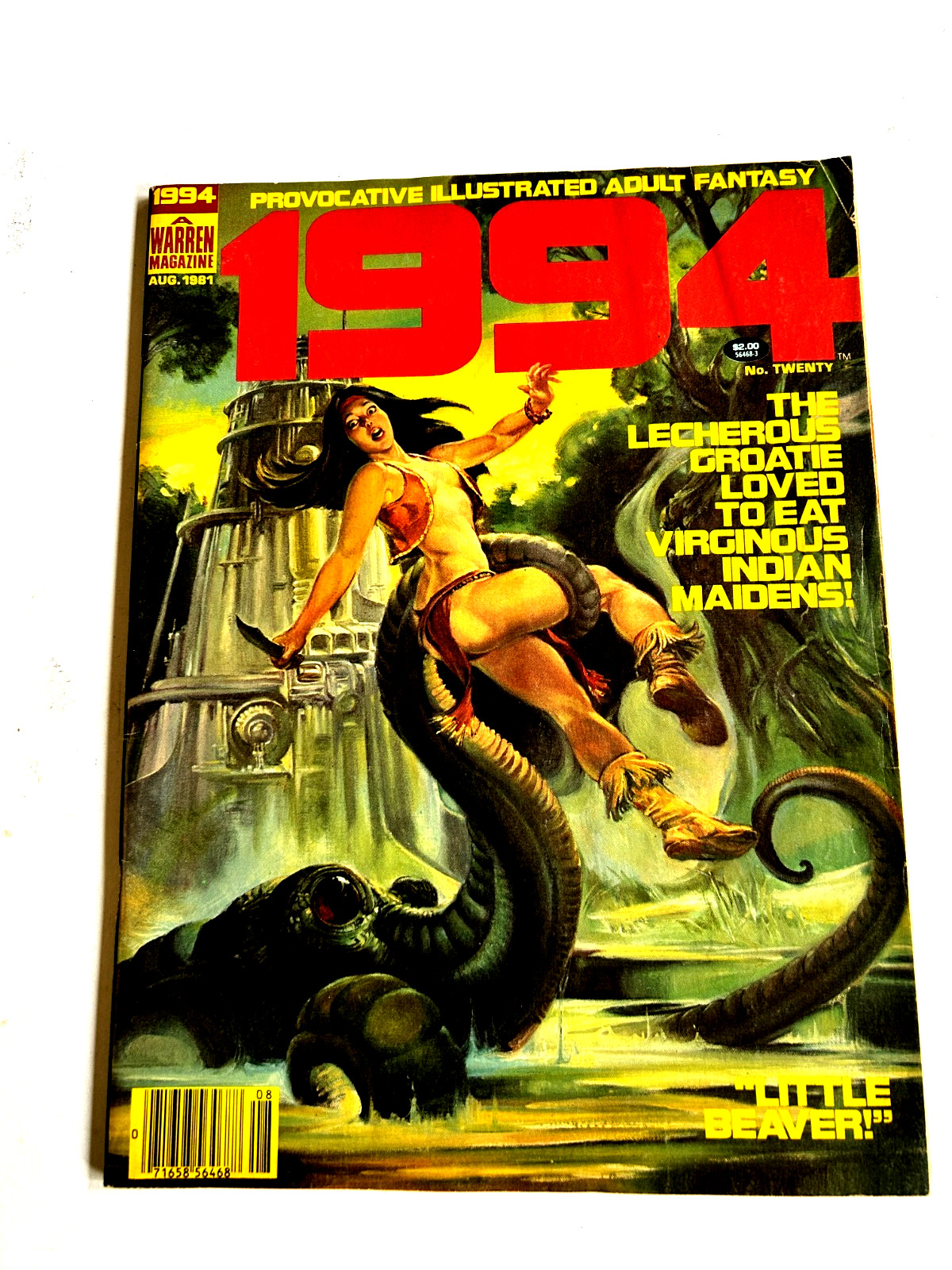 1994 #20 WARREN MAGAZINE - 1979 - PROVACATIVE ADULT FANTASY