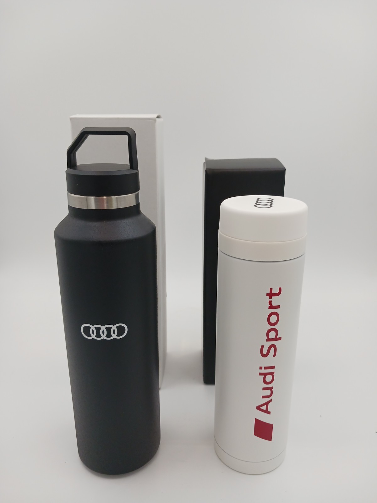 Audi Stainless Tumbler Set 2pcs New Unused with Boxes Genuine