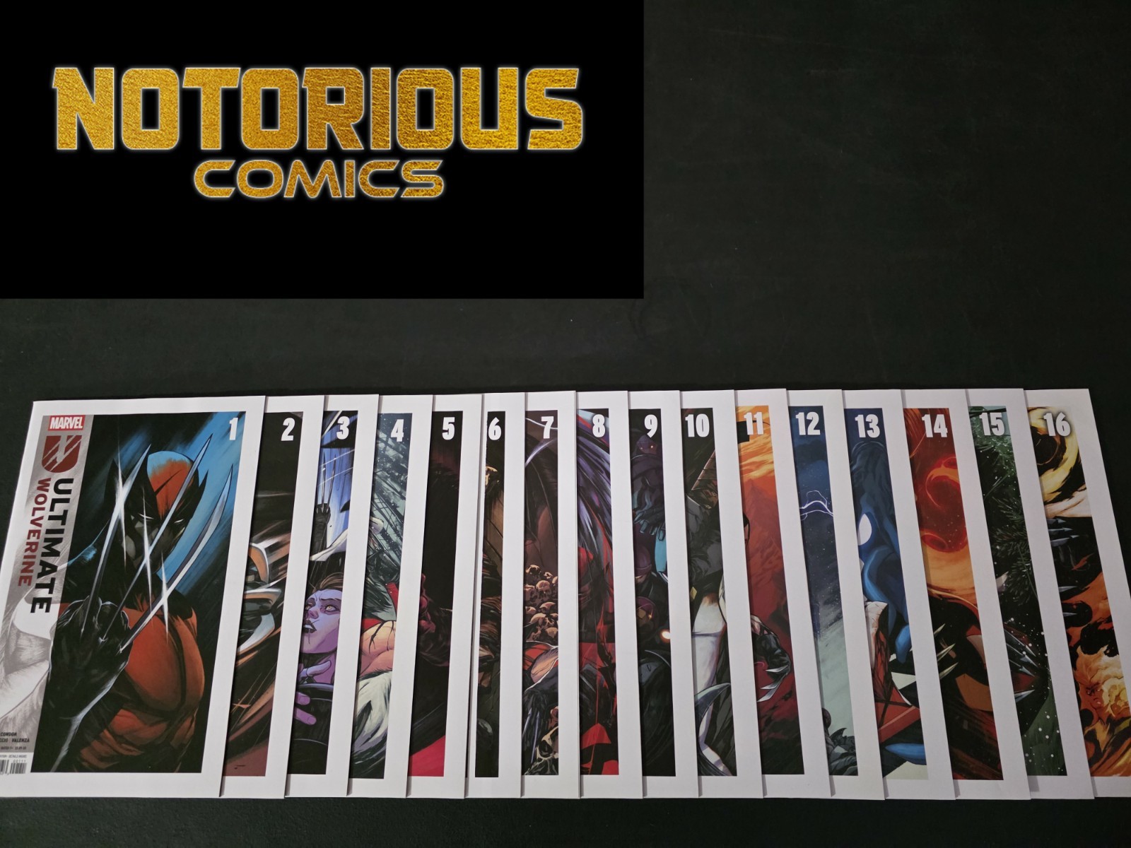 Ultimate Wolverine 1-16 Complete Comic Lot Run Set Condon Marvel Collection