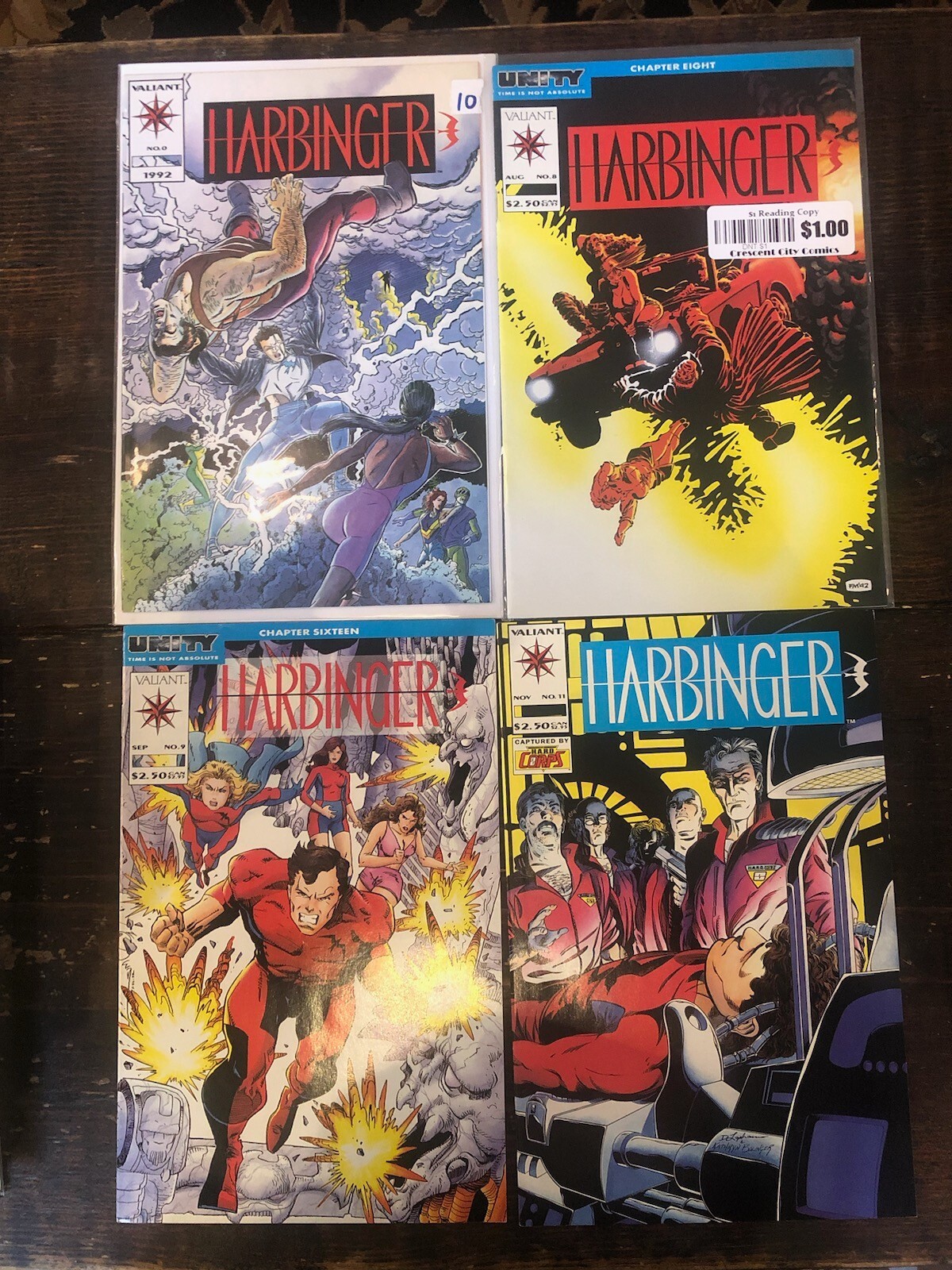 Harbinger #0 8 9 11 12 14 15 17 18 20 22 23 25-29 31-34 Valiant Comics 1992