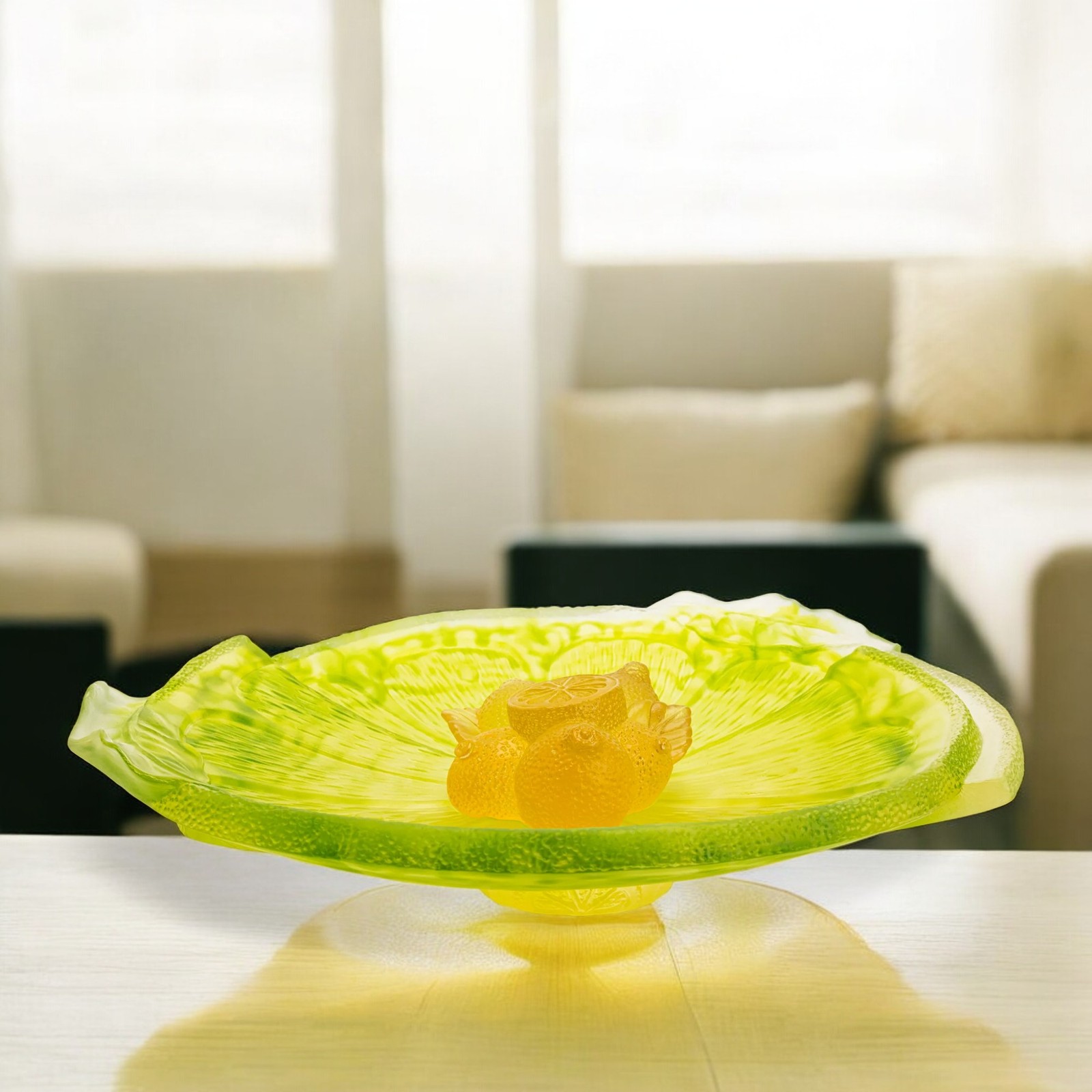 Daum Citrus Footed Bowl – Limited Edition SKU: 05839