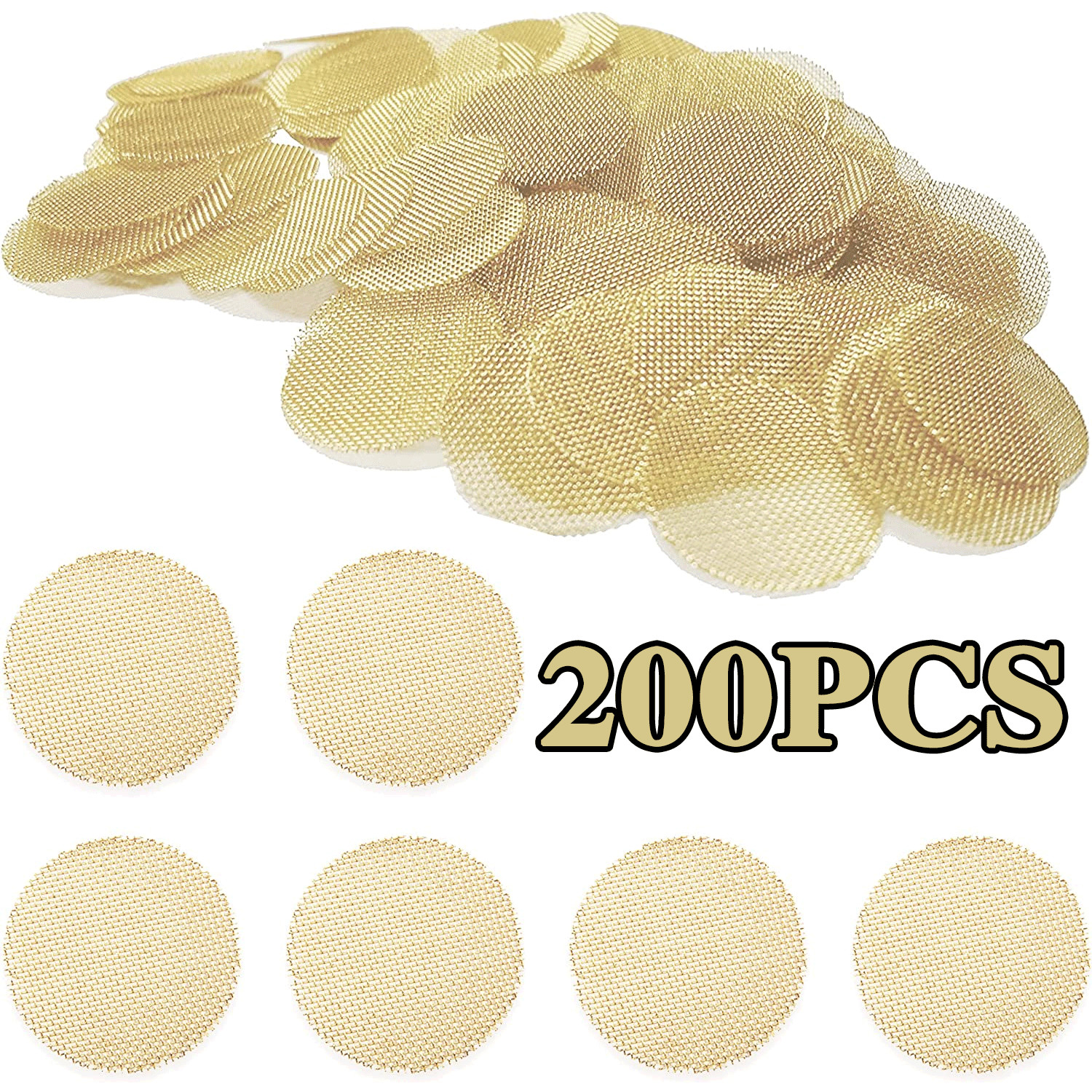 200 PS 5/8 Inch 0.625 Inch 15.833mm Highest Quality Brass Pipe Screen US