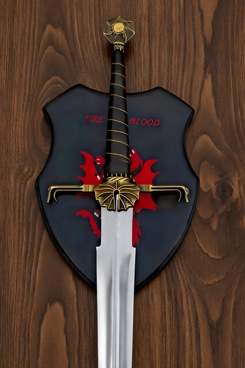 Valyrian Steel Blackfyre Sword Replica Song of Ice and Fire Decor replica (2026)