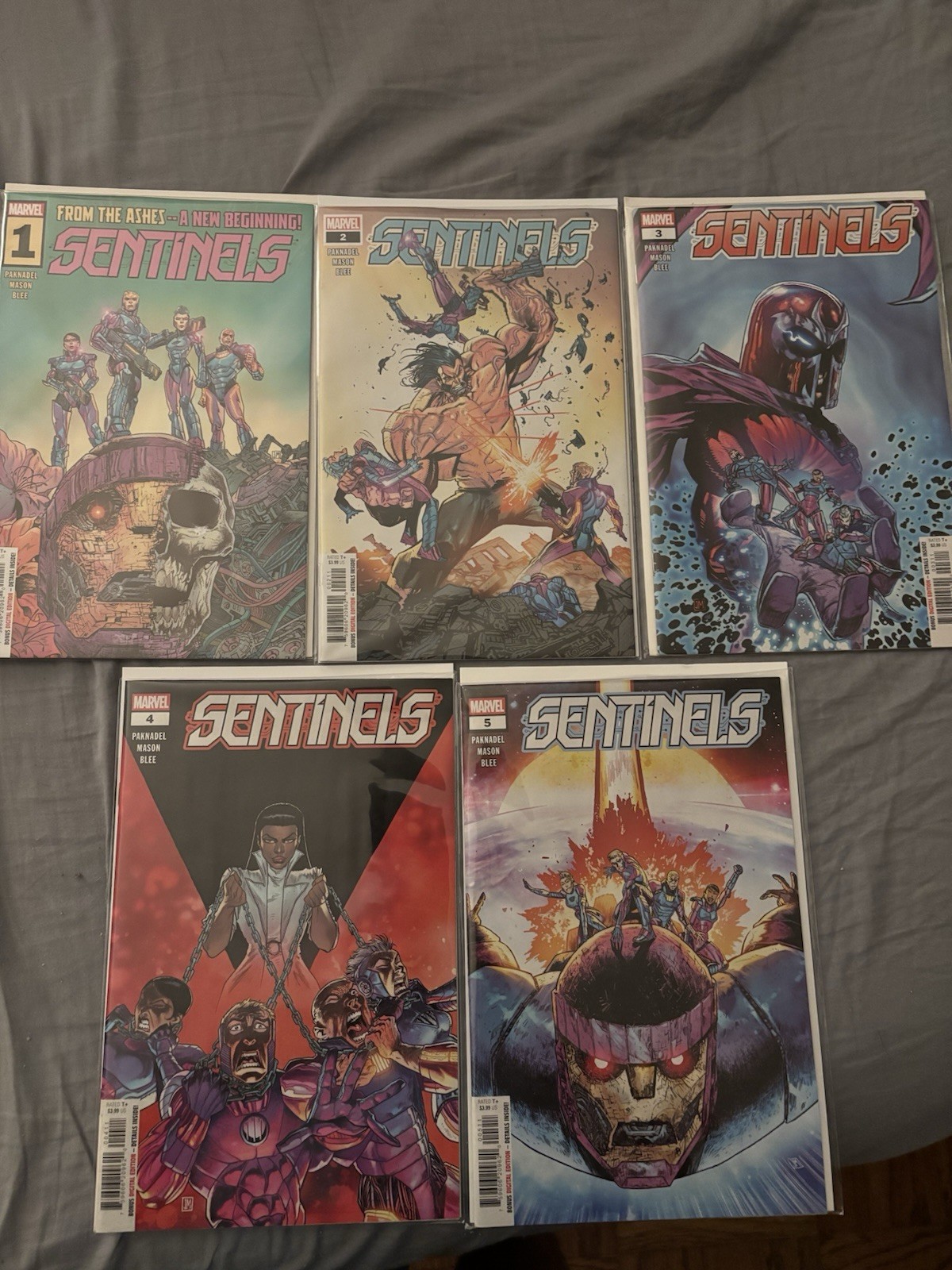 Sentinels #1-5 Complete Set (2024-2025) Marvel Comics 
