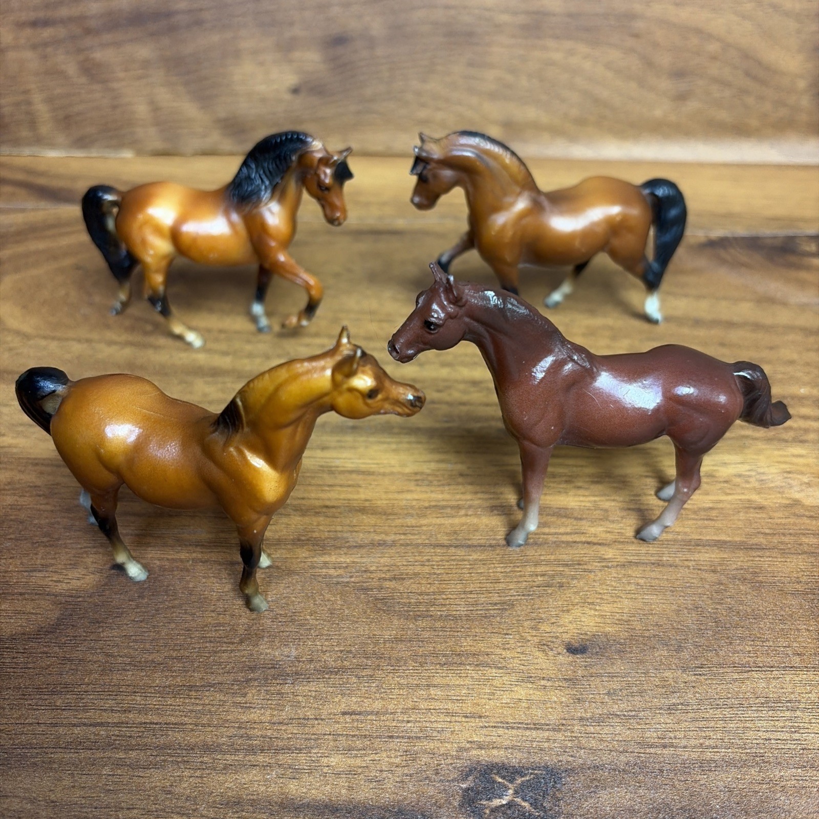 Vintage Breyer Stablemate Mini Horses 1975 Lot of 4