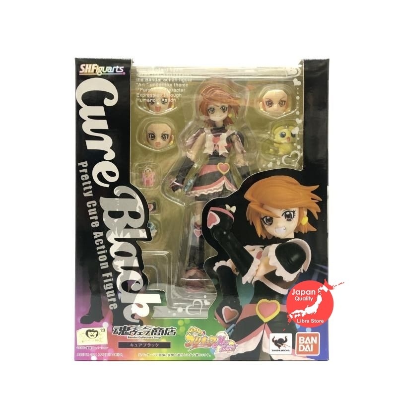 RARE S.H.Figuarts Futari wa Pretty Cure Cure Black Max Heart Ver. Figure JAPAN