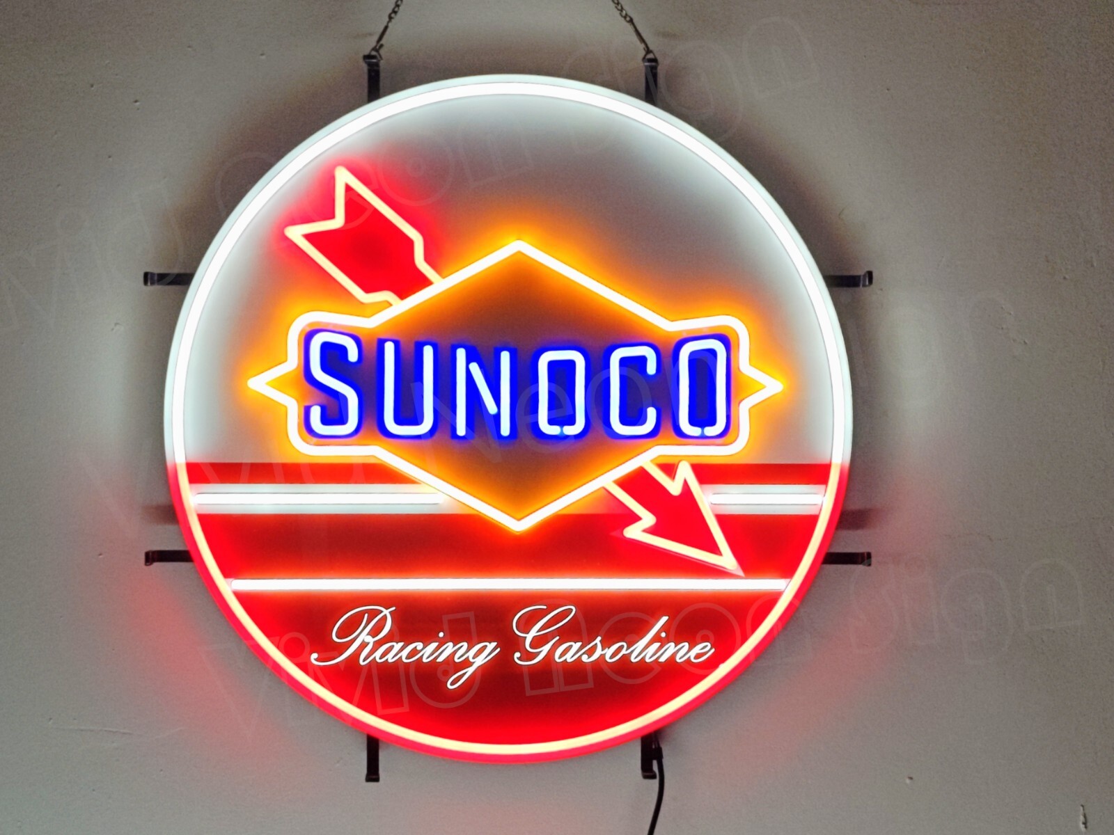 Sunoco Gasoline Gas Racing Oil 24\