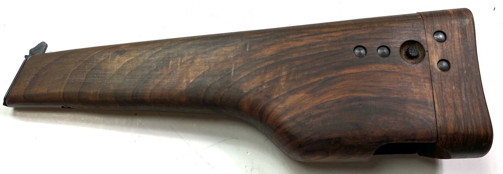 WWII GERMAN BELGIAN BROWNING HIGH POWERED 9MM PISTOL WOODEN HOLSTER WWII GERMAN BELGIAN BROWNING HIGH POWERED 9MM PISTOL WOODEN HOLSTER