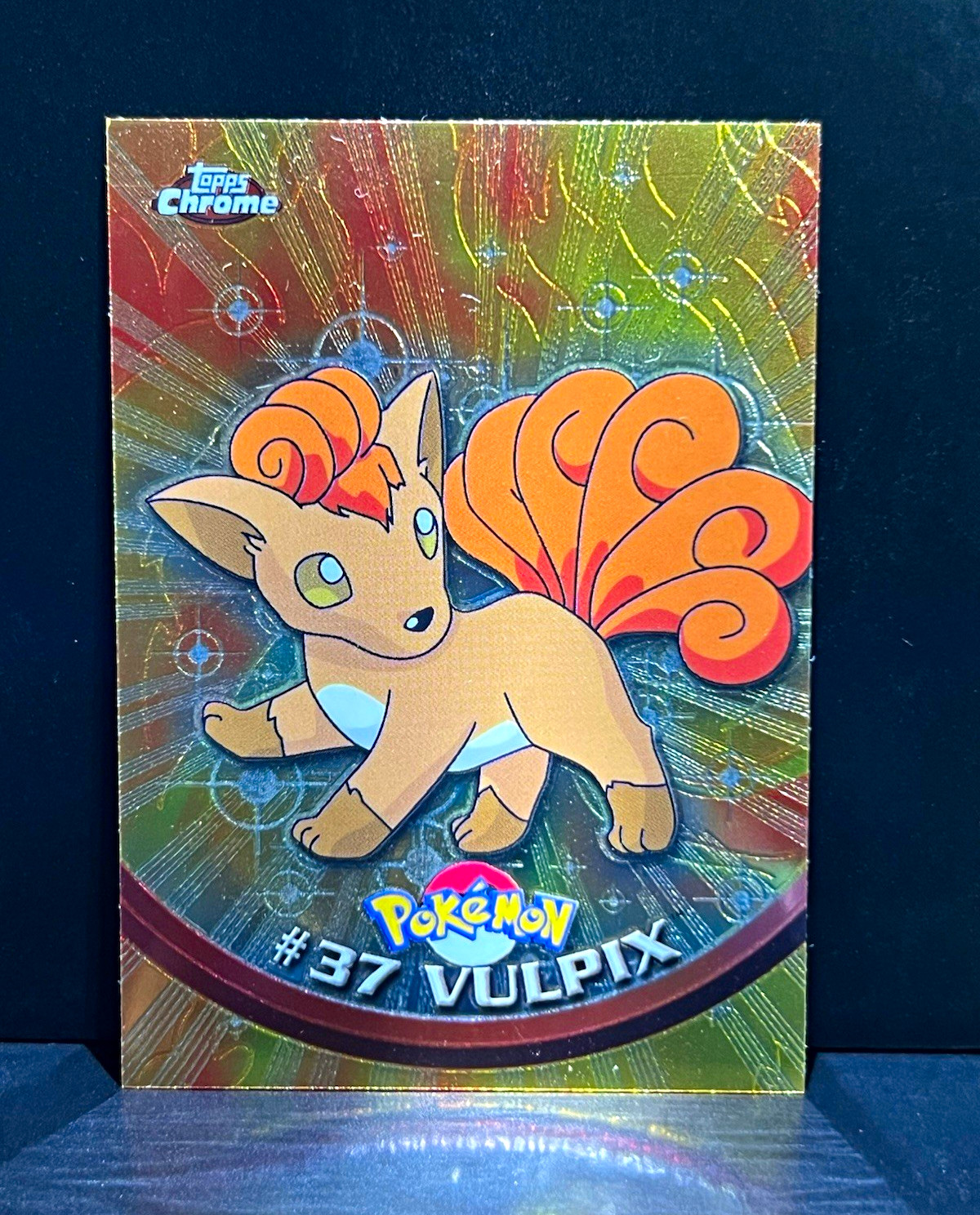 2000 Topps Chrome Holo Pokémon TV Animation Edition #37 Vulpix