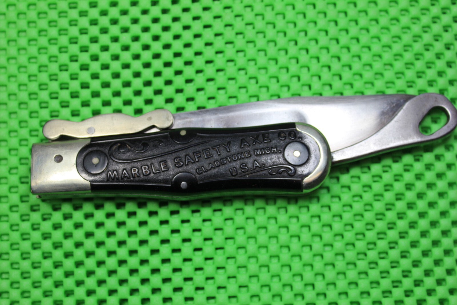 Marble\'s MSA 1902 1st Mod. PATENT ALLOWED Safety Knife *** 1/2 OFF SALE ***