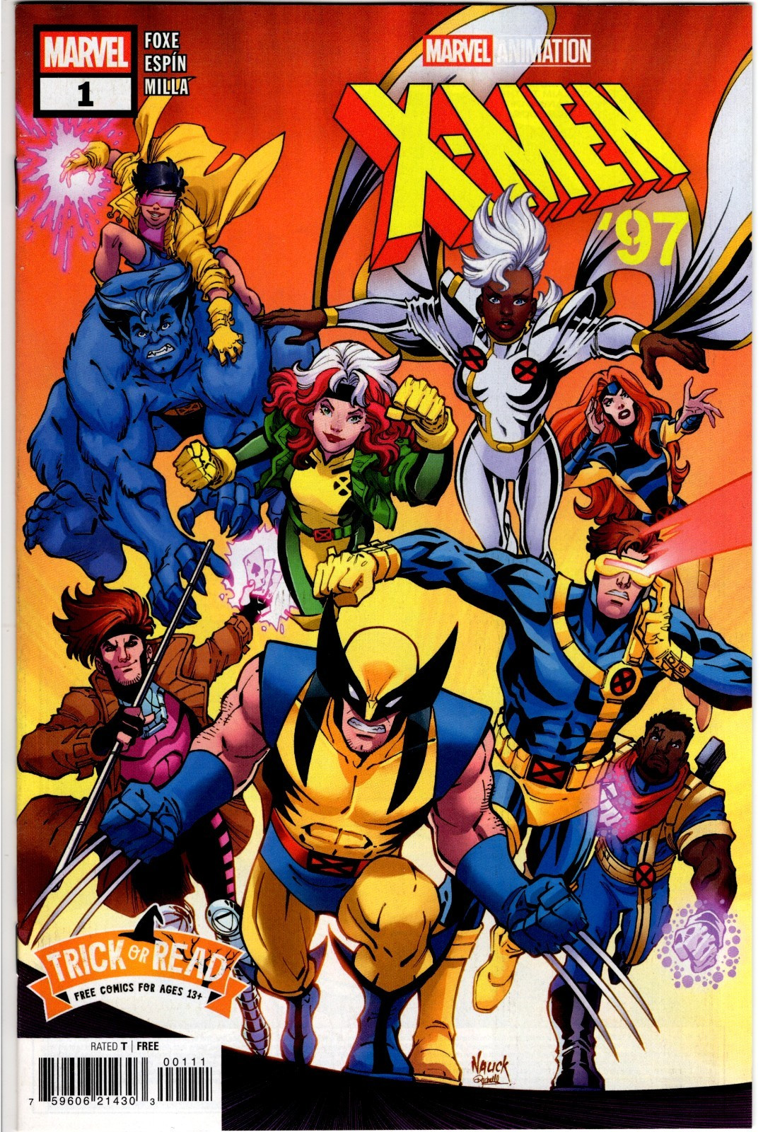 X-MEN 97 #1 (2025): Trick or Read: NM-